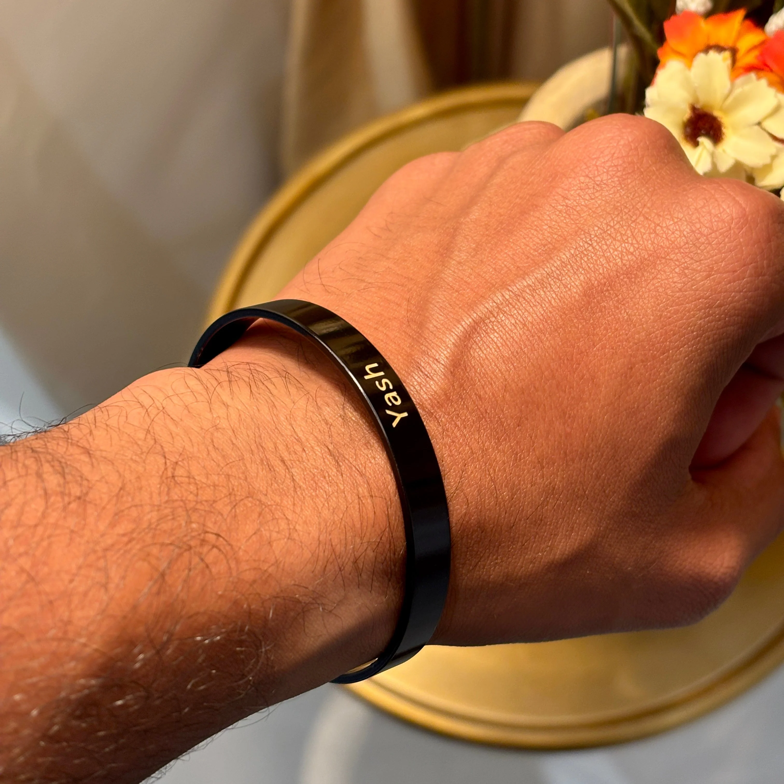 Personalised Cuff Bracelet - Image 3