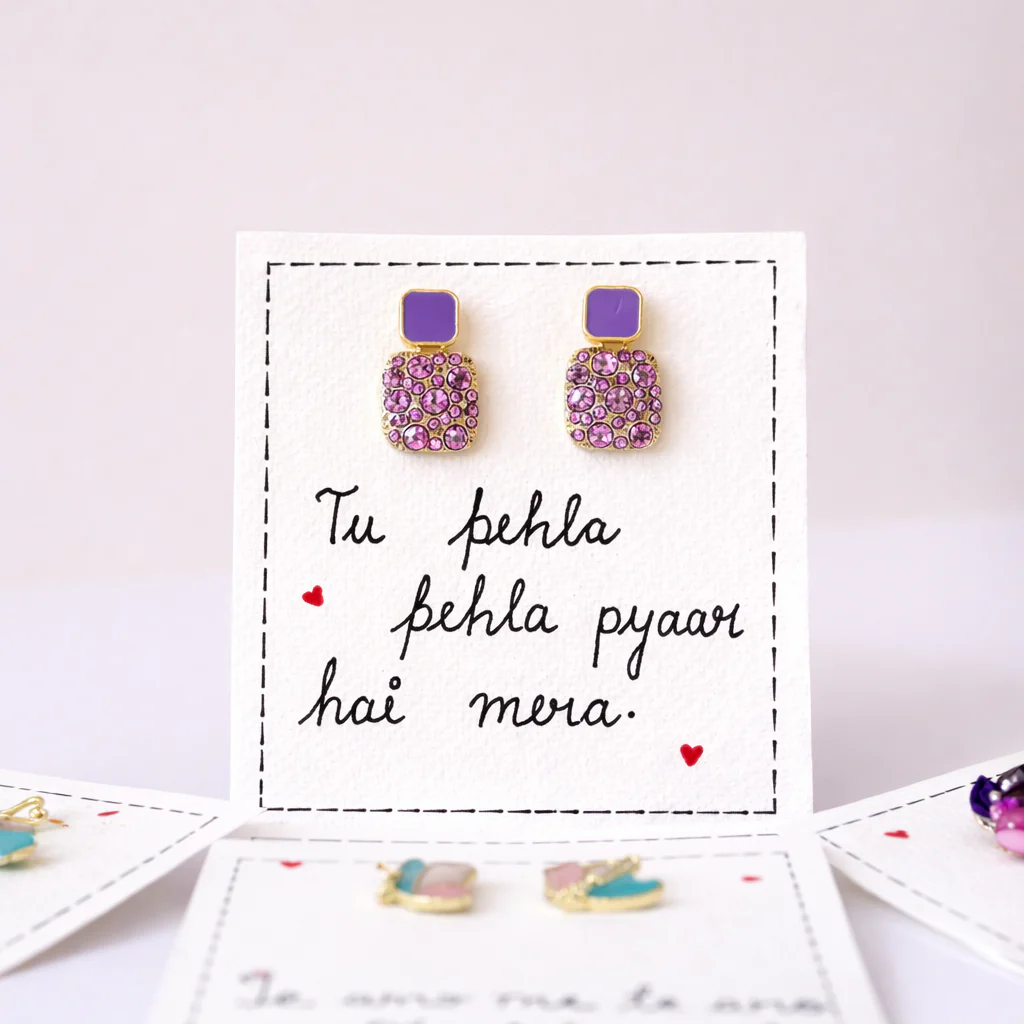 Bollywood 8 in 1 Earring Hamper - Image 3