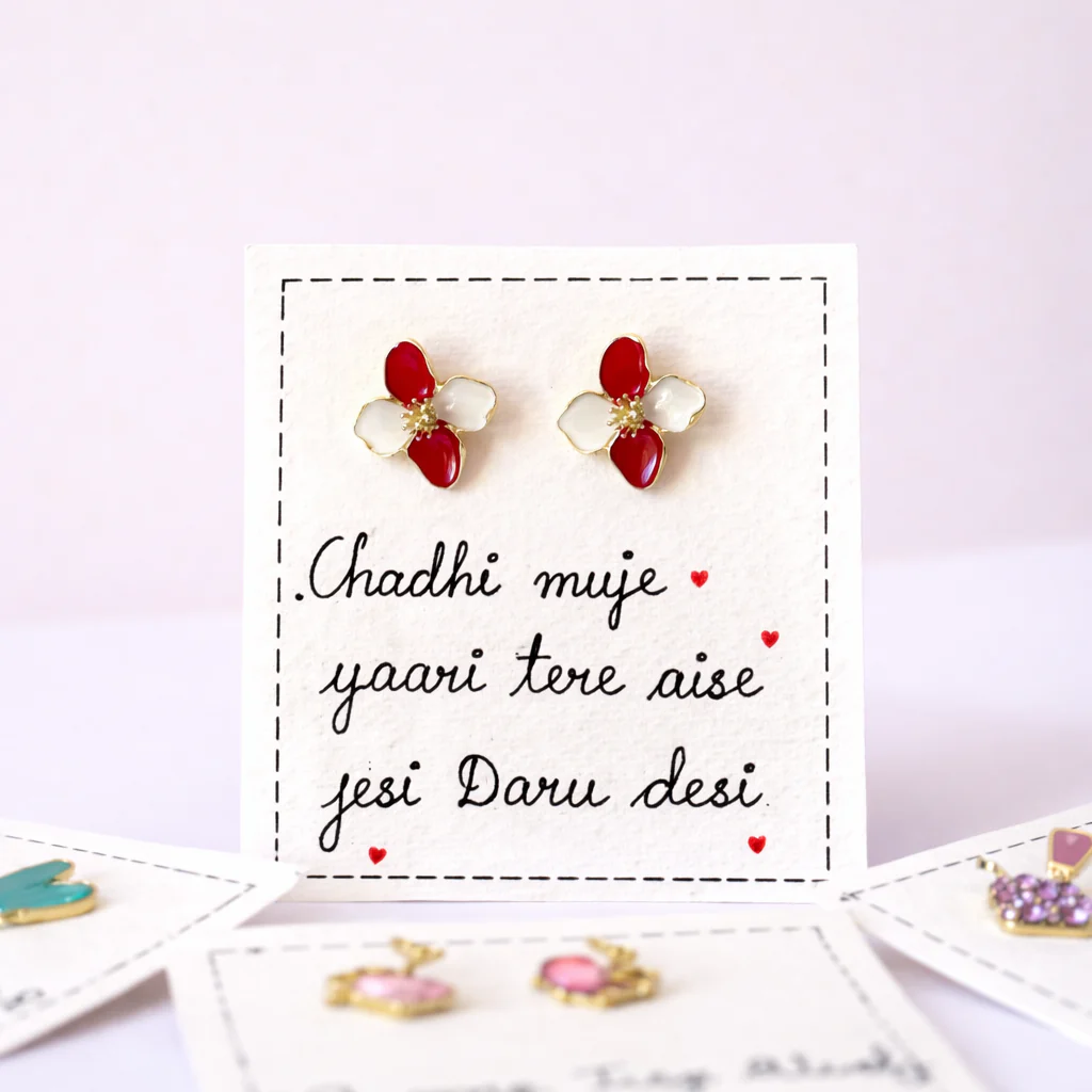 Bollywood 8 in 1 Earring Hamper - Image 4