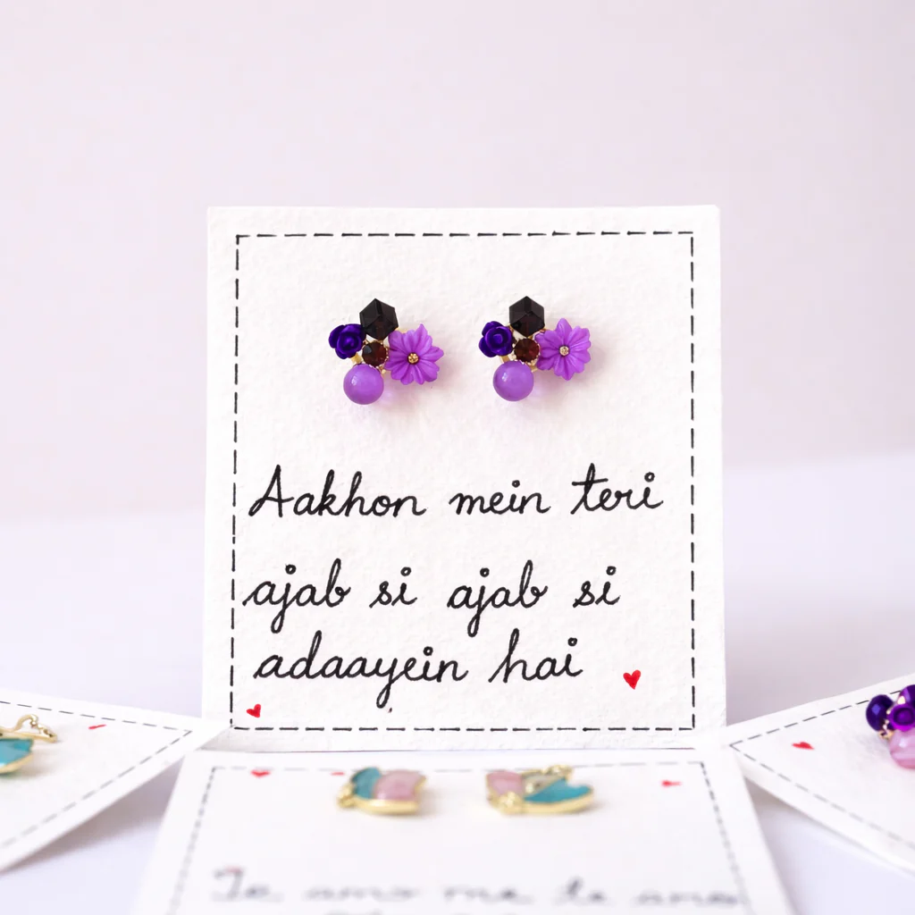 Bollywood 8 in 1 Earring Hamper - Image 5