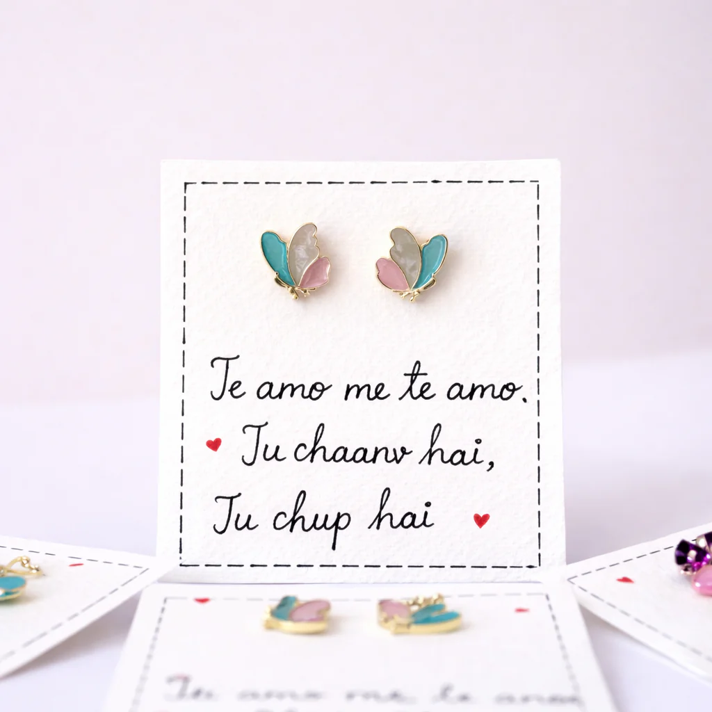 Bollywood 8 in 1 Earring Hamper - Image 7