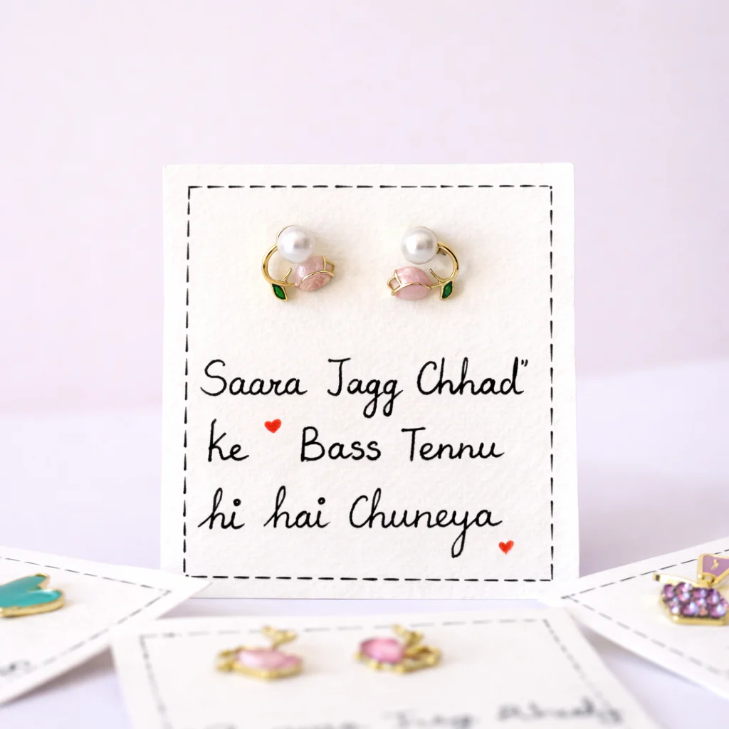 Bollywood 8 in 1 Earring Hamper - Image 9