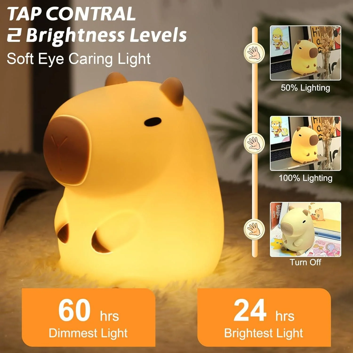 Capybara Squishy Lamp - Image 2