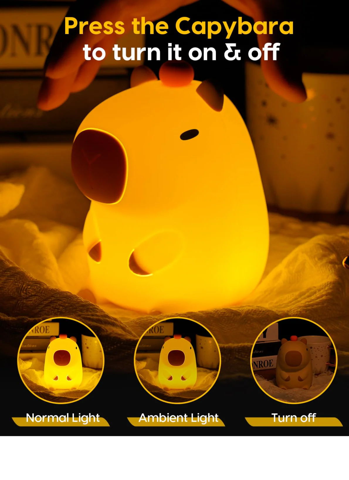 Capybara Squishy Lamp - Image 4