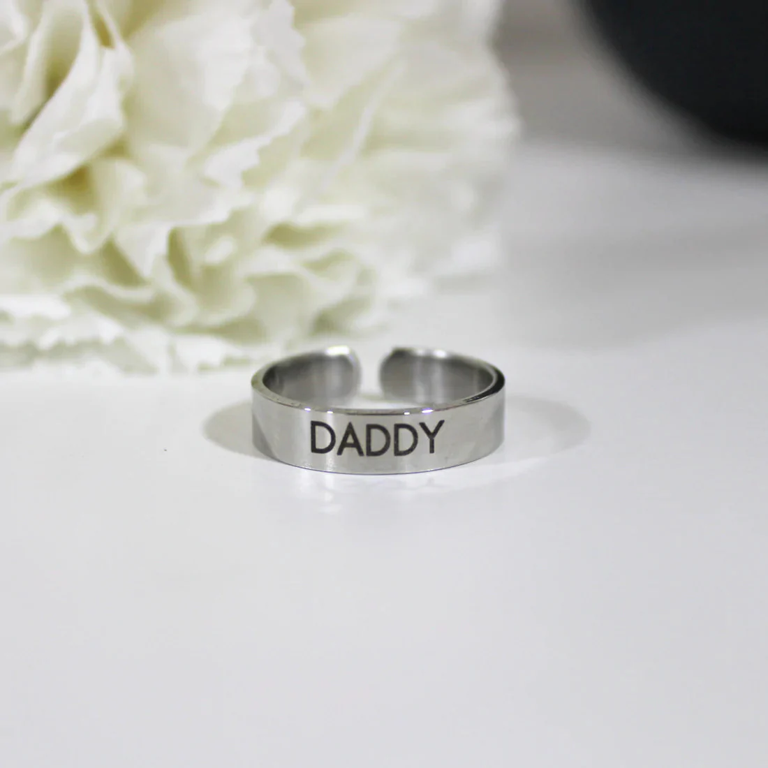 Classic Band Name Ring - Image 4