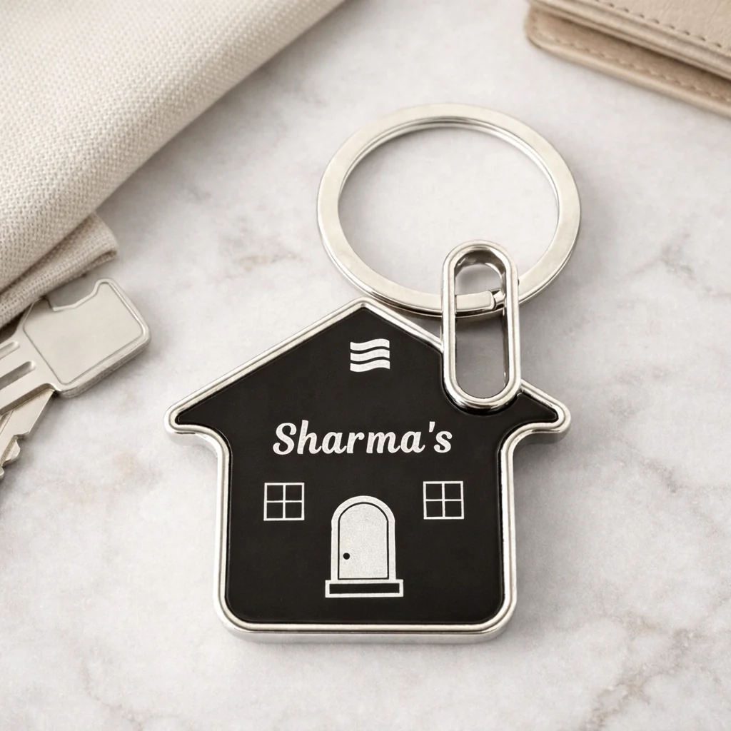 Couples Home Keychain (Set of 2) - Image 4