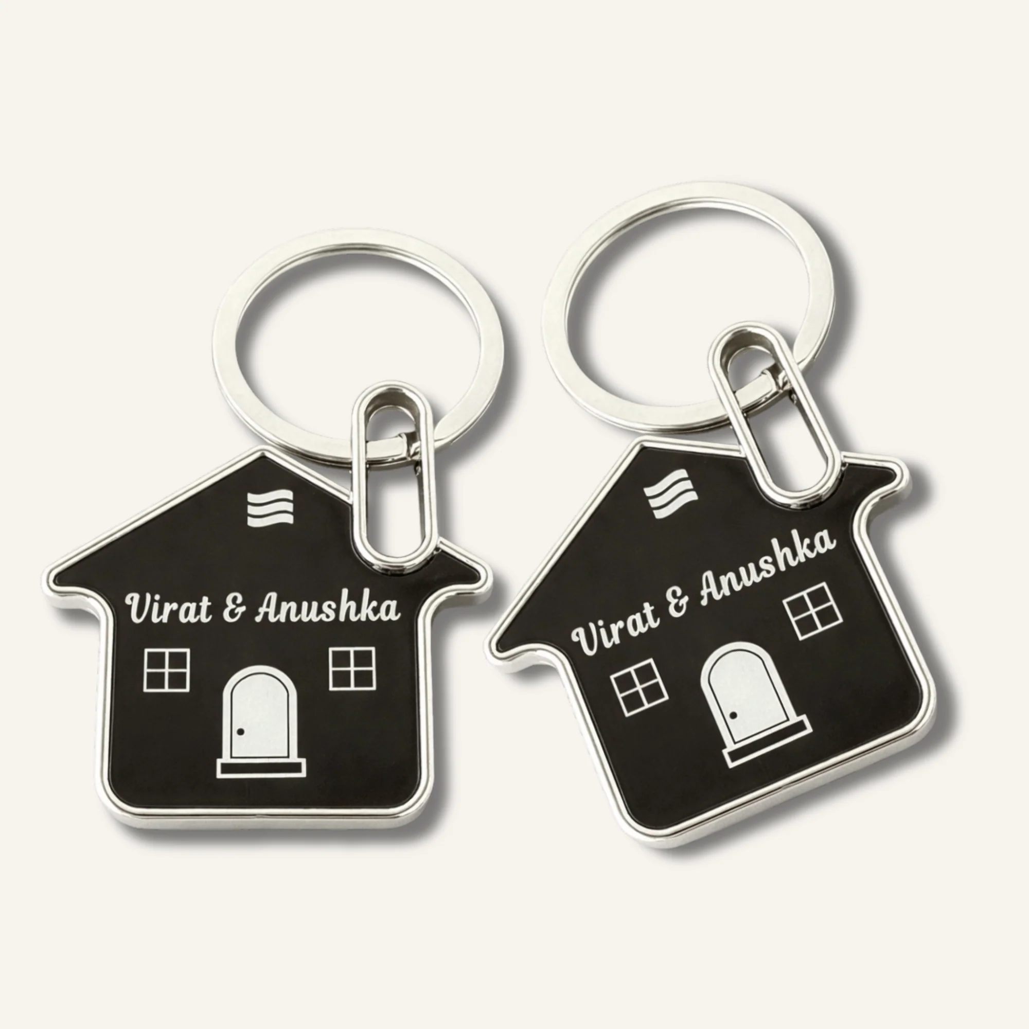 Couples Home Keychain (Set of 2) - Image 6