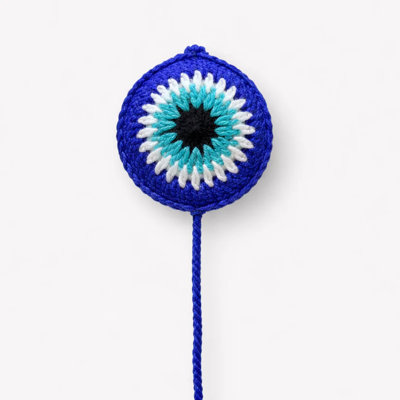 Crochet Evil Eye Stick - Image 2