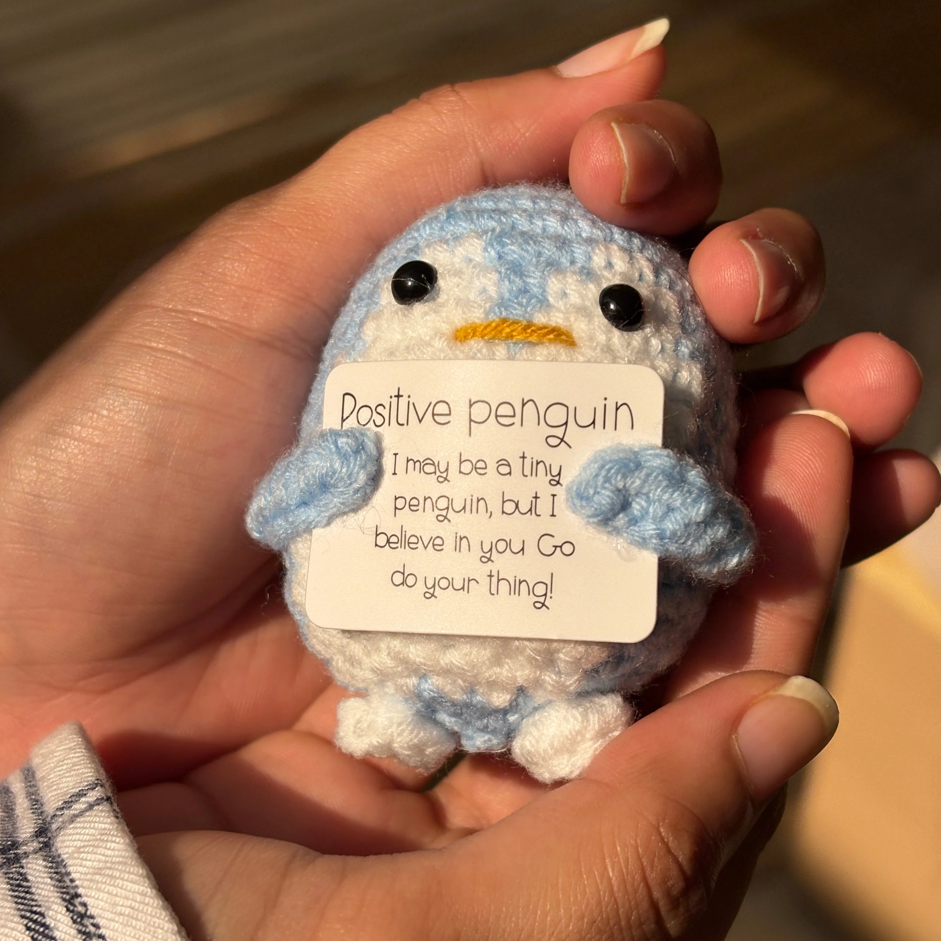 Crochet positive penguin - Image 3