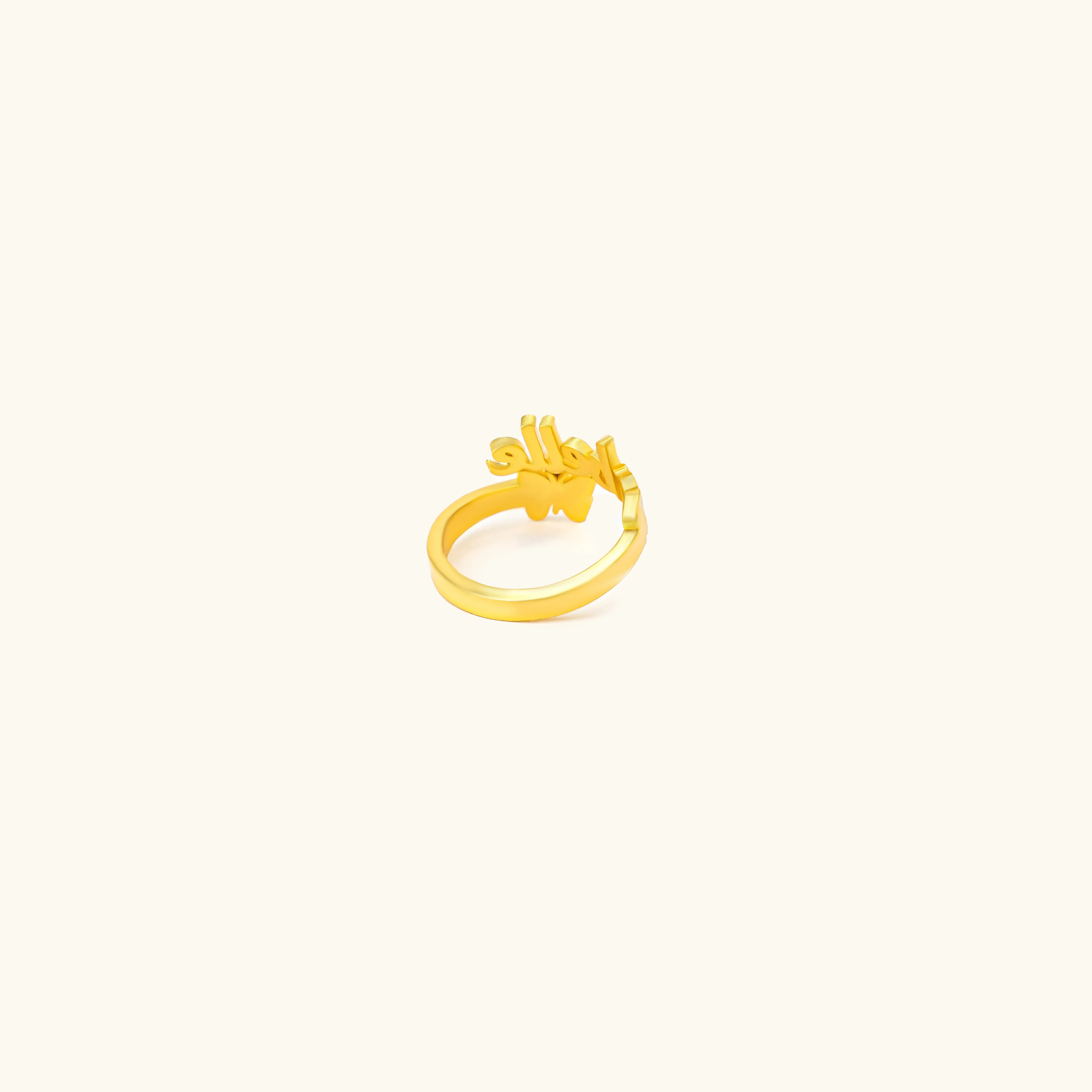 Butterfly Name Ring - Image 3