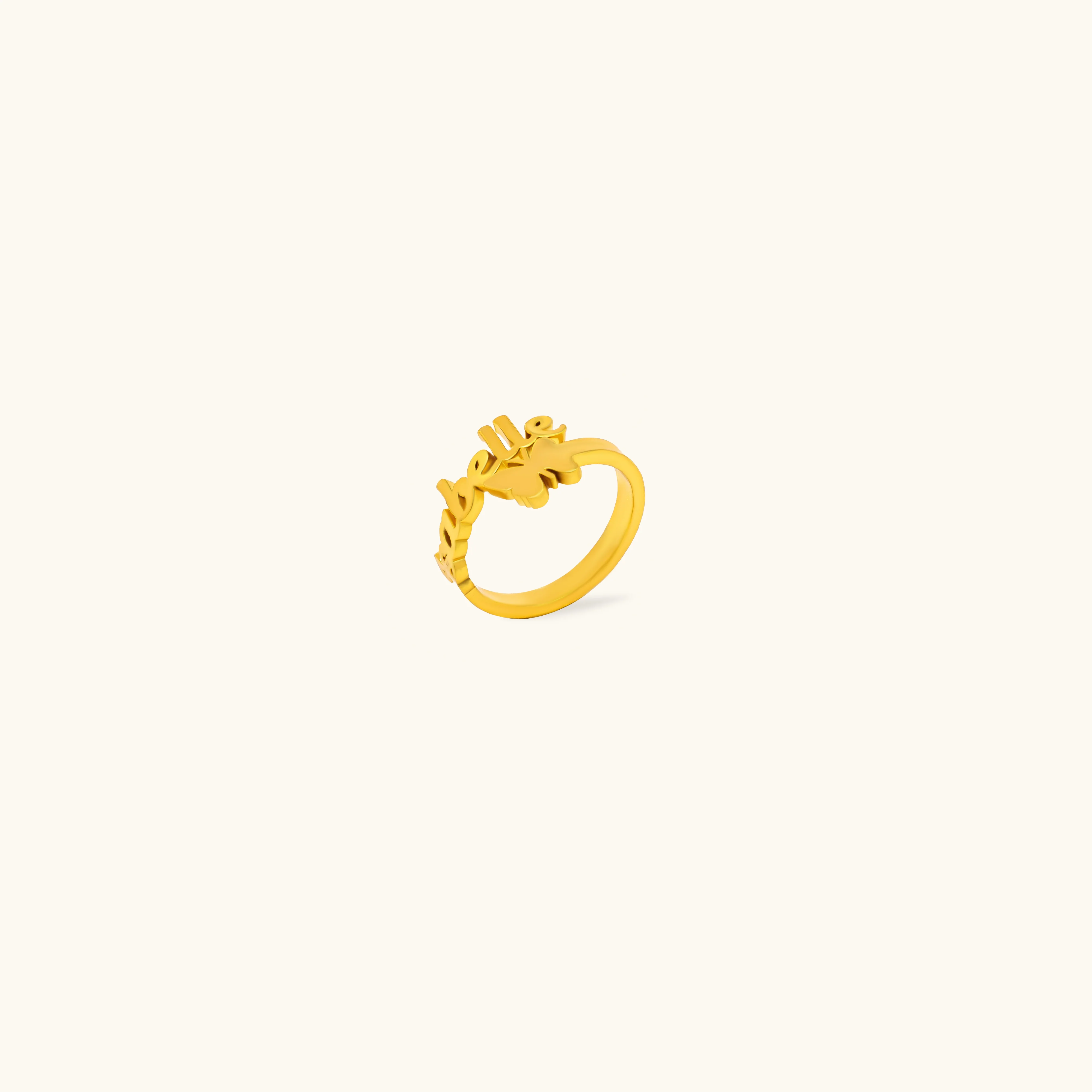 Butterfly Name Ring - Image 4