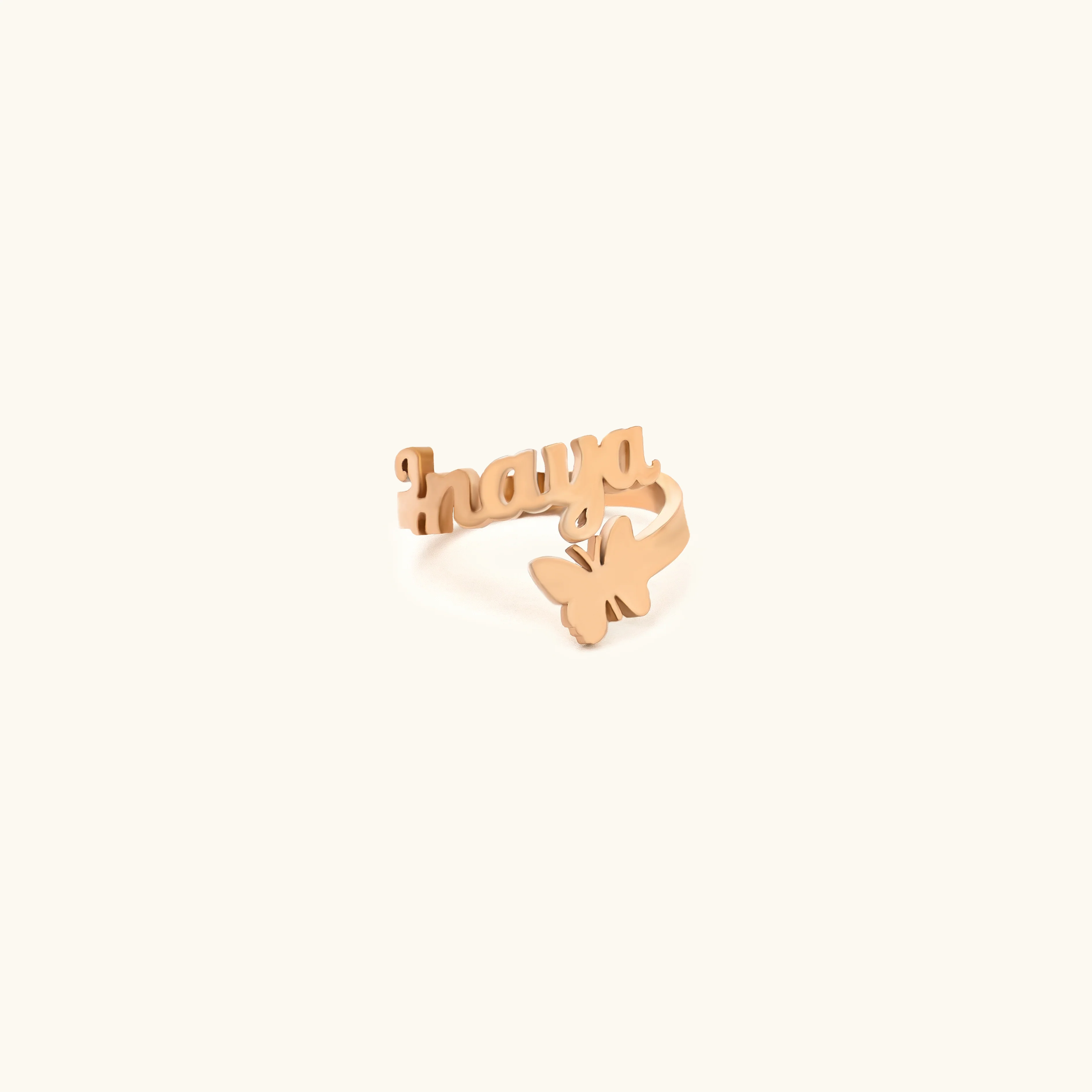Butterfly Name Ring - Image 5