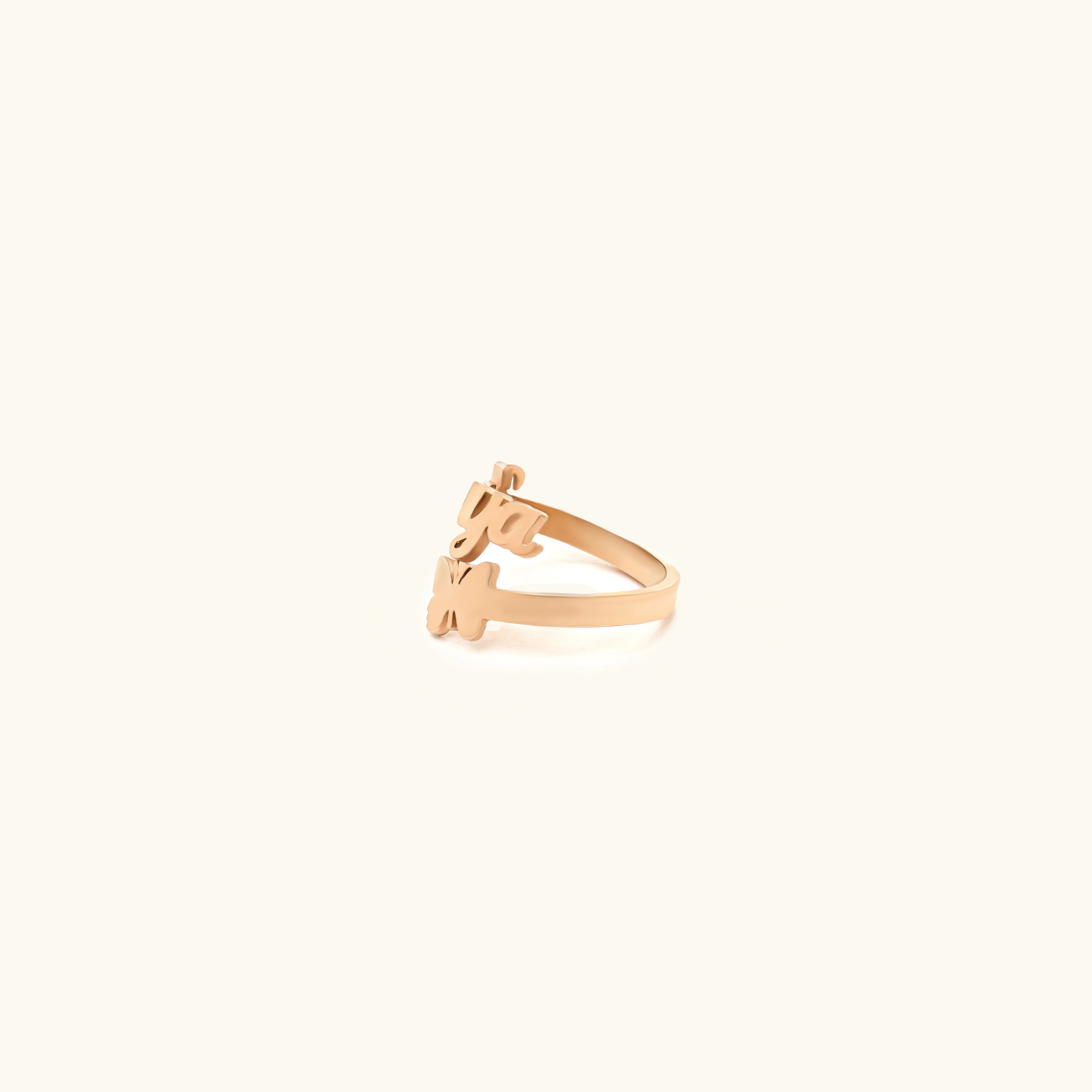 Butterfly Name Ring - Image 6