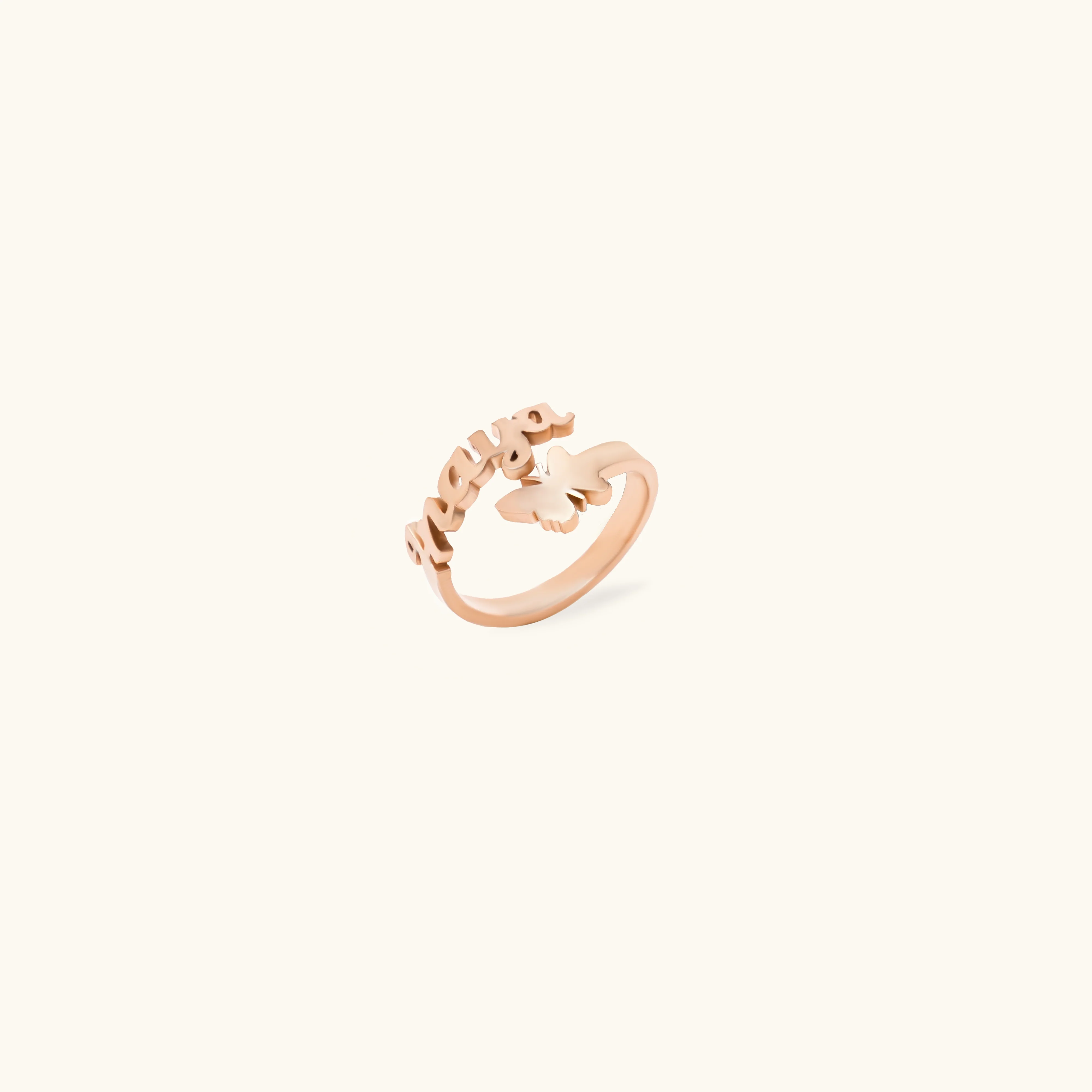 Butterfly Name Ring - Image 8