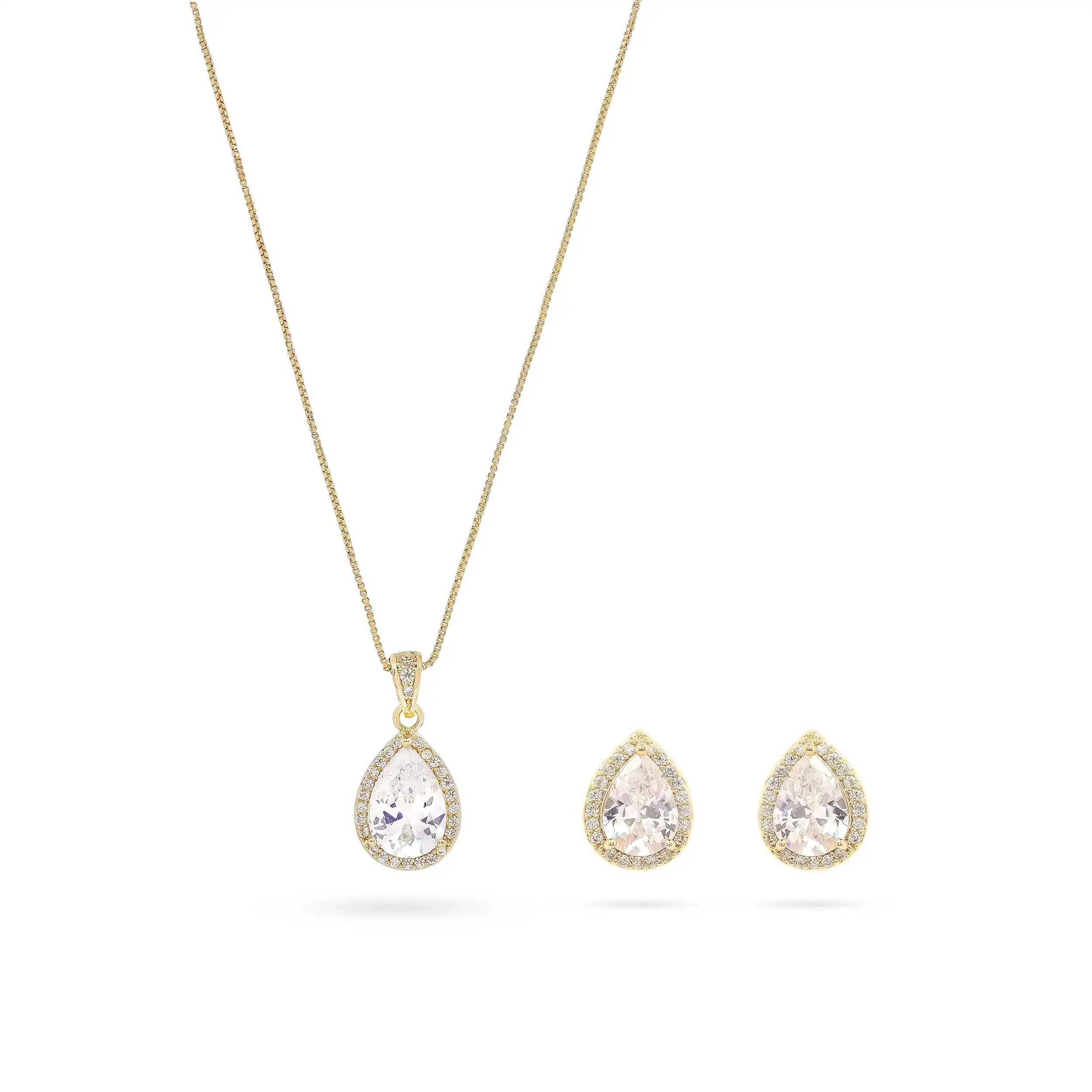 Eternal Sparkle Diamond Stud Necklace - Image 10