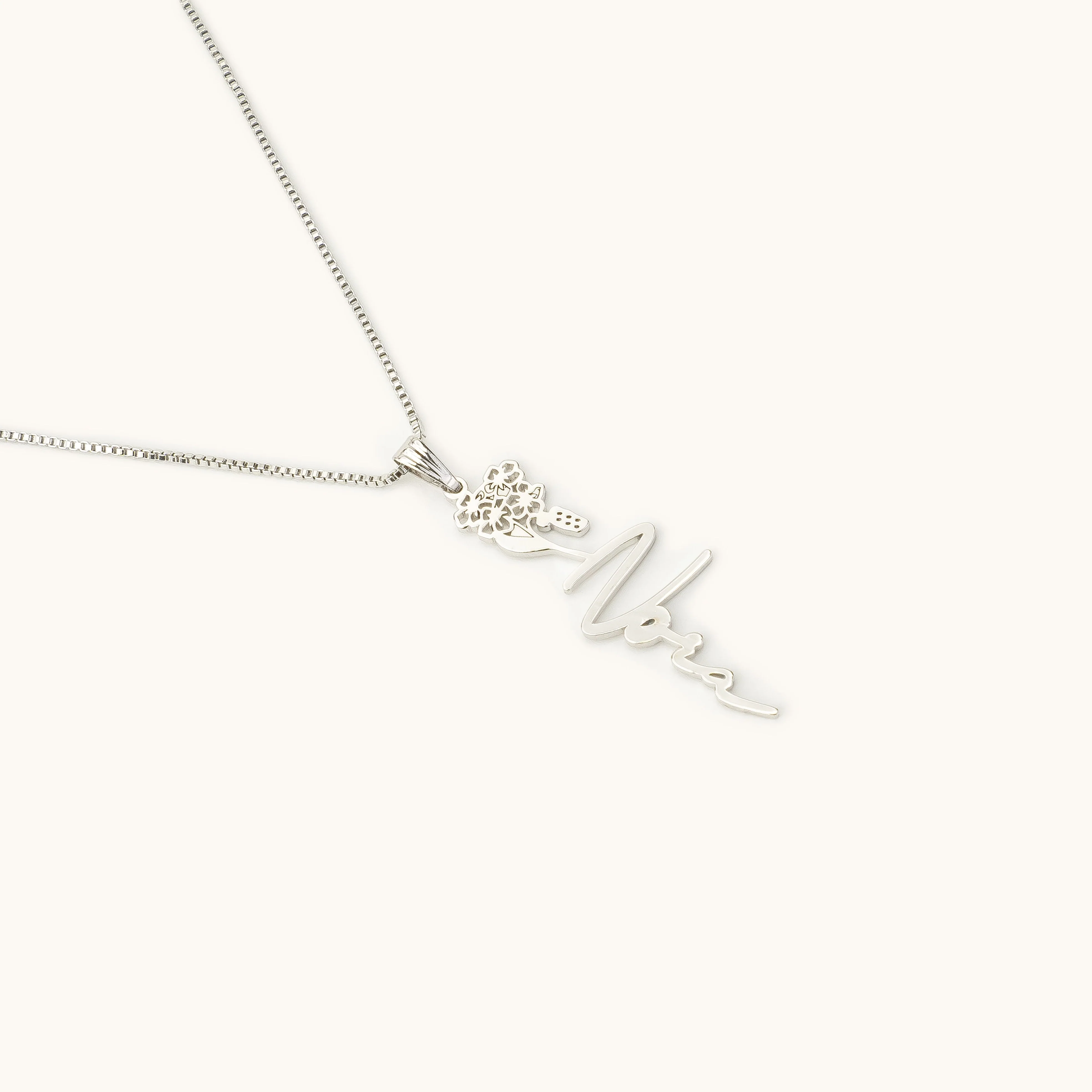 Flower Name Necklace - Image 3