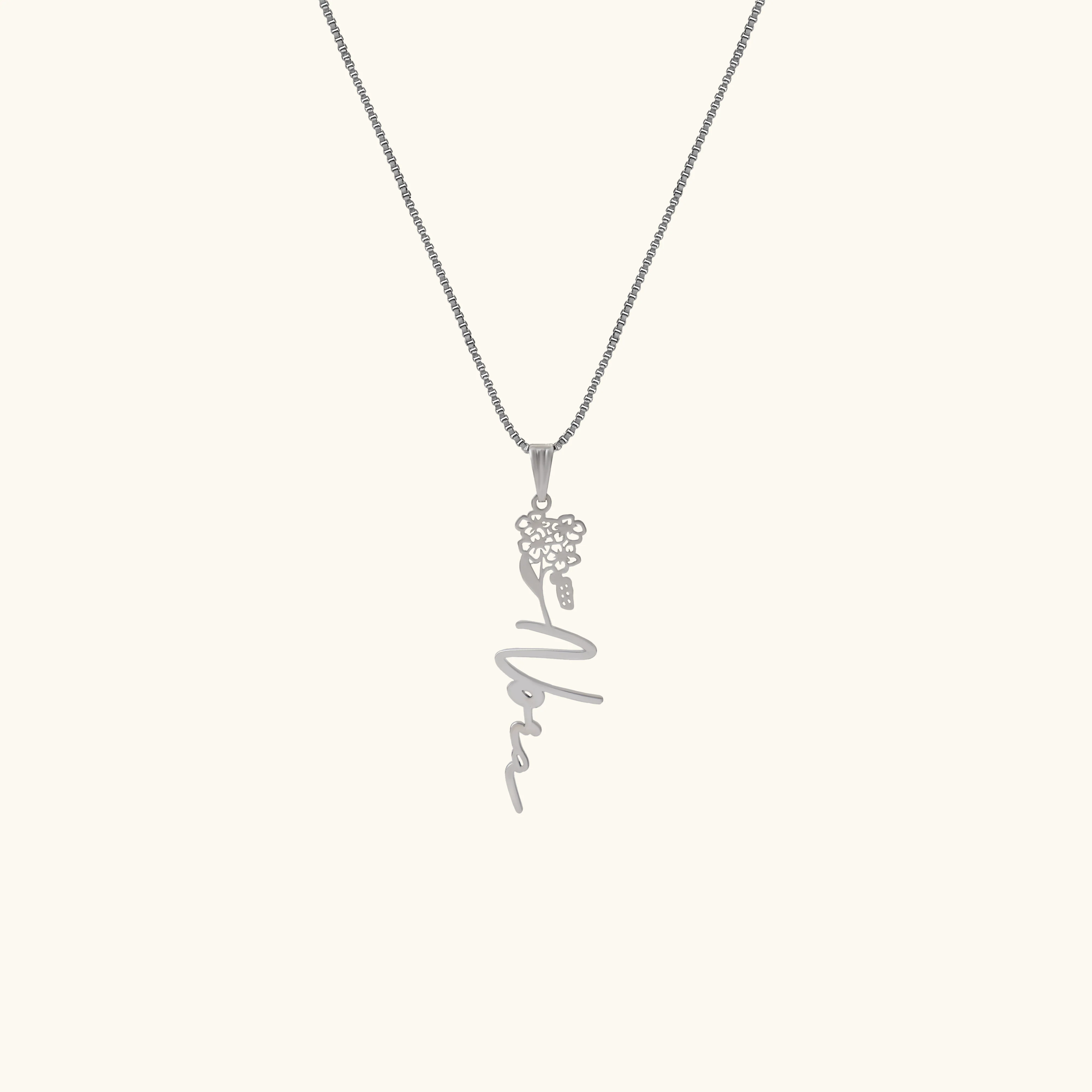 Flower Name Necklace - Image 4