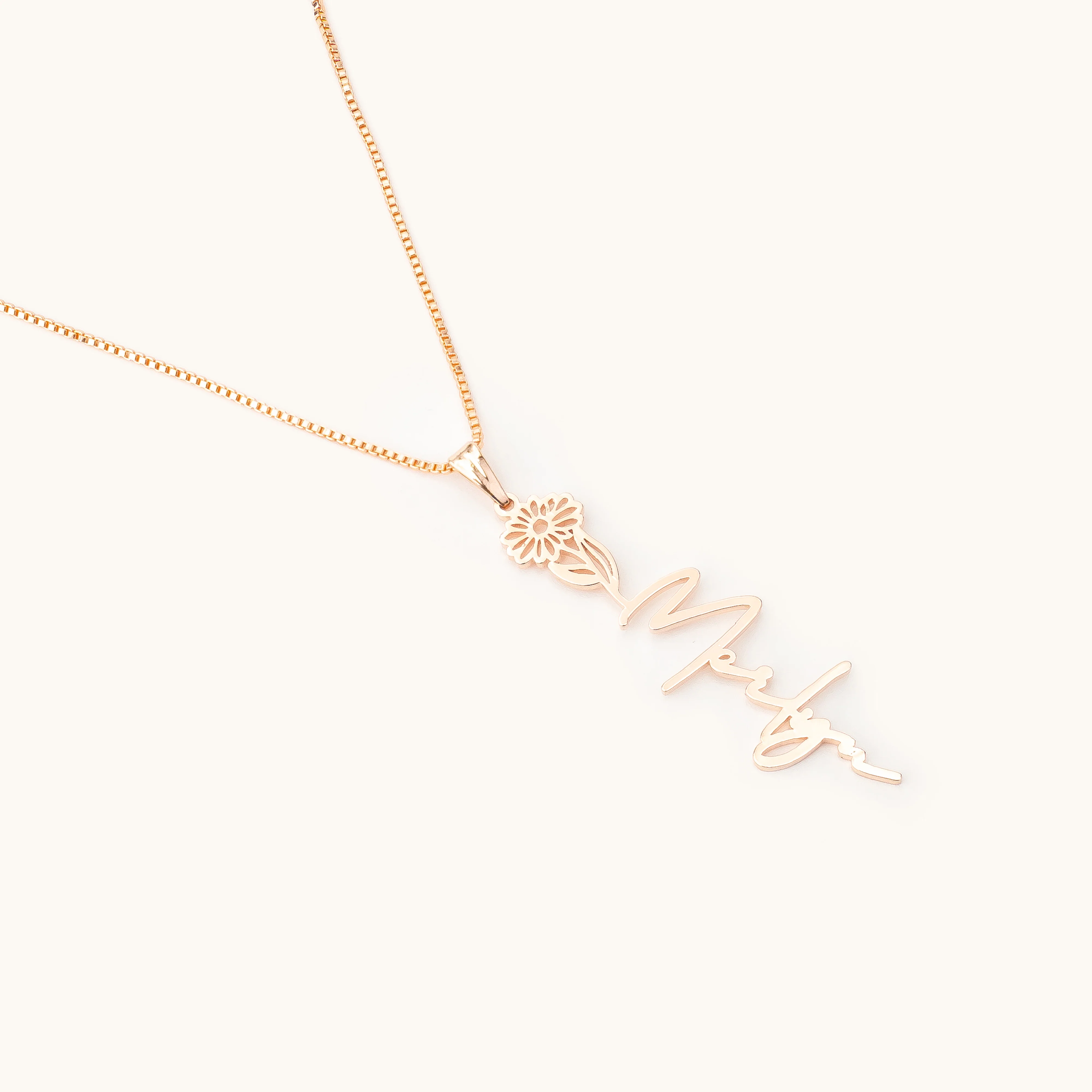 Flower Name Necklace - Image 5