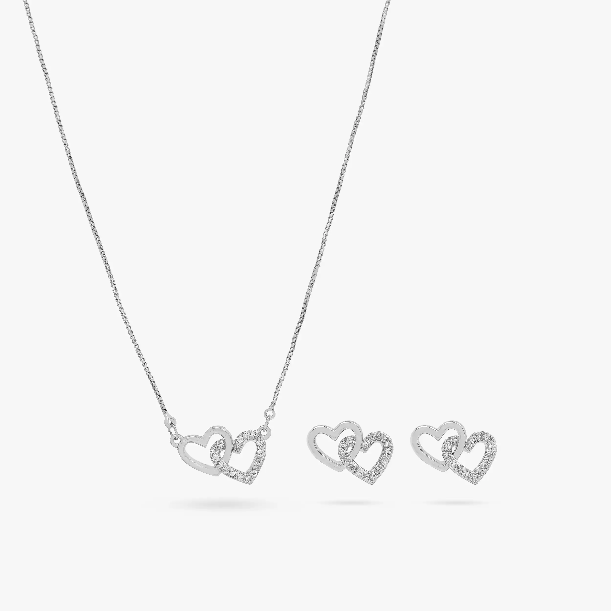 Infinite Love Interlinked Heart Set - Image 3