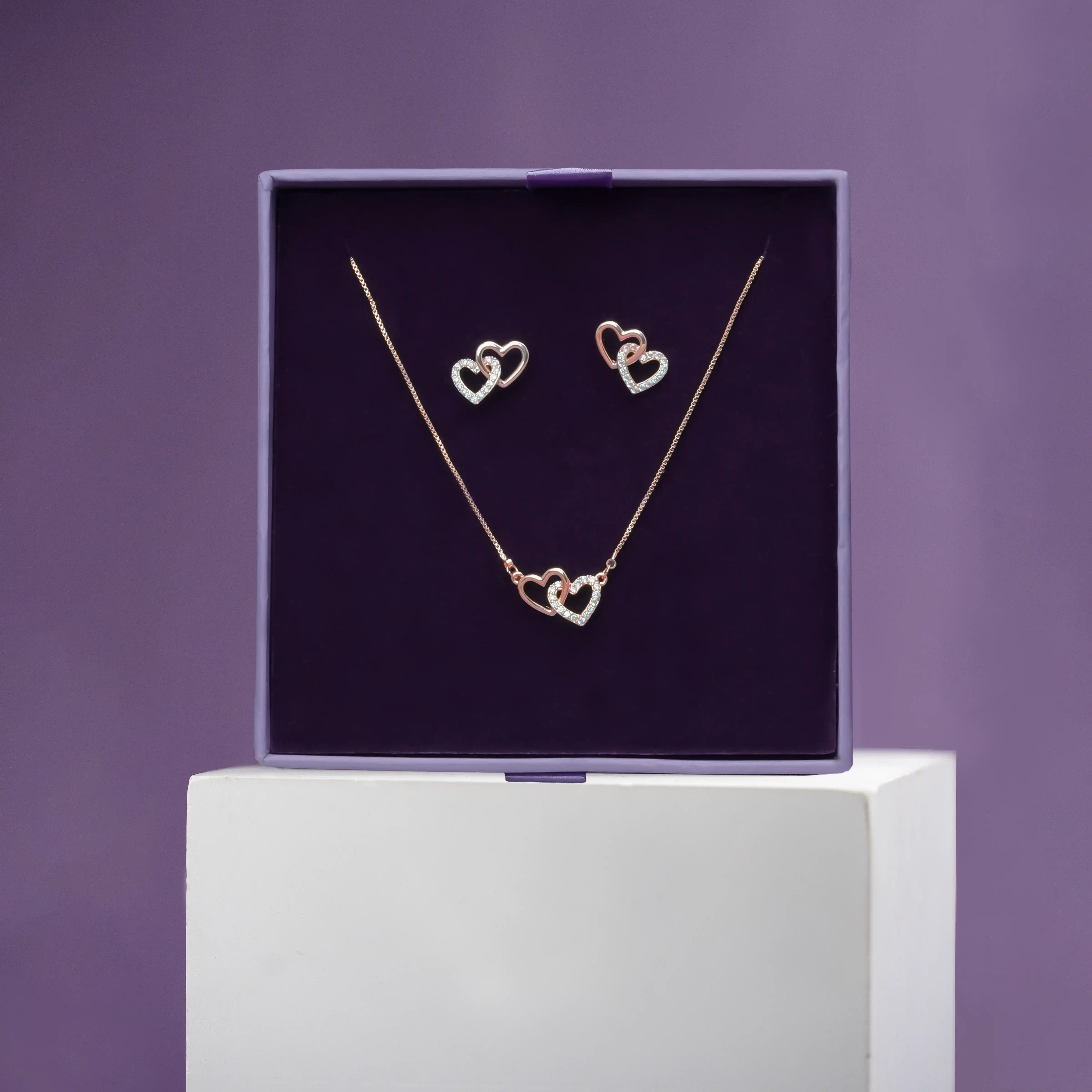 Infinite Love Interlinked Heart Set - Image 7