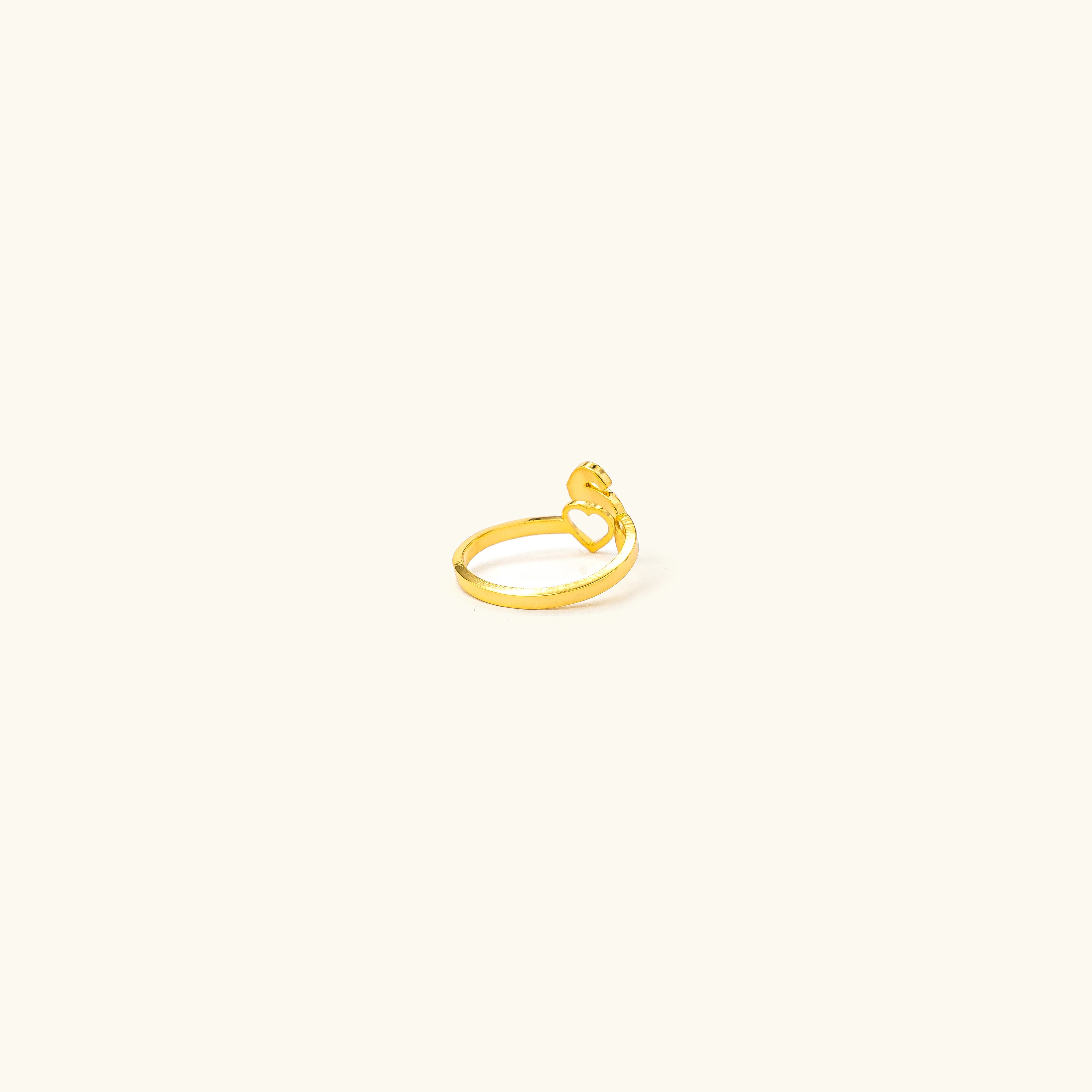 Initial Arabic Ring (Adjustable) - Image 3