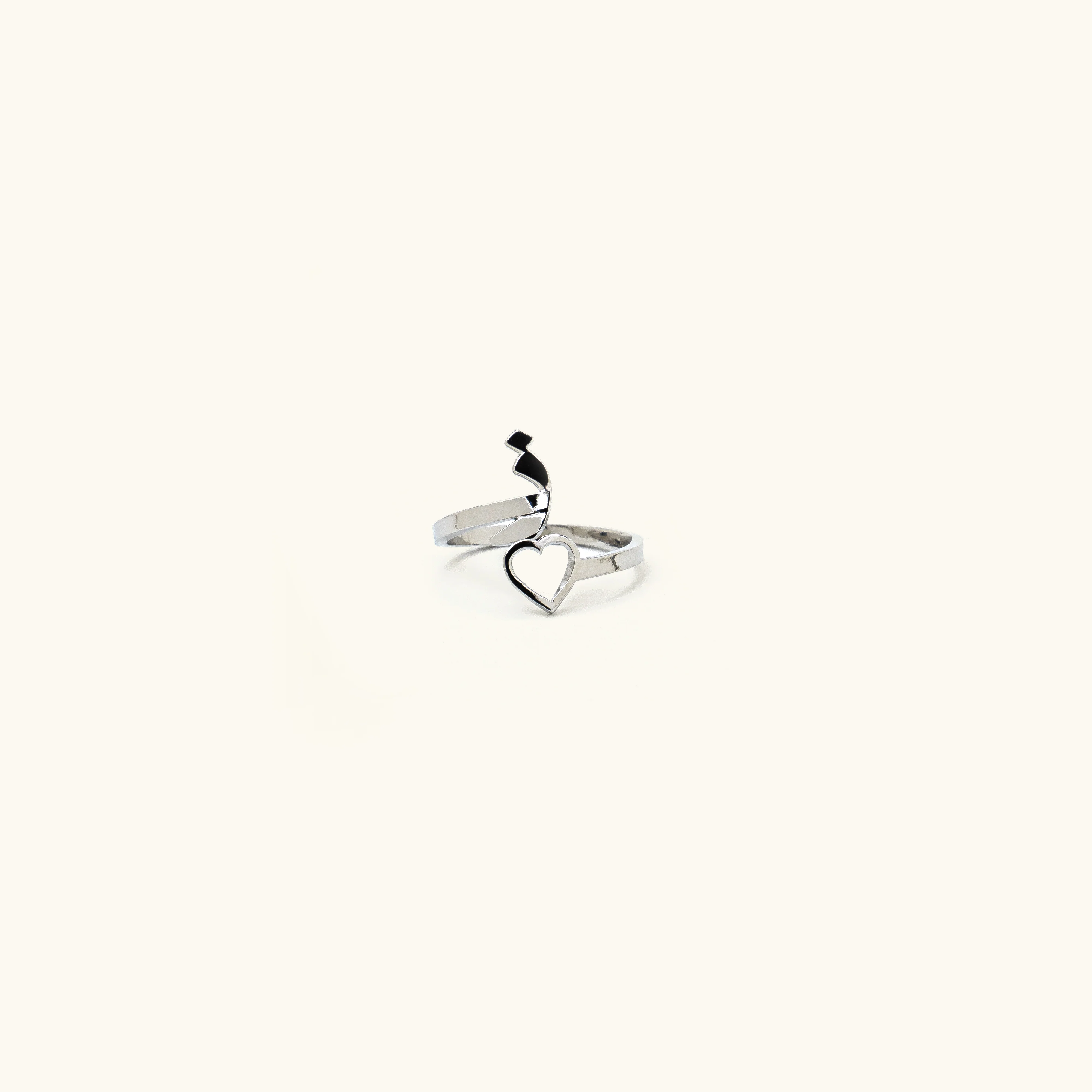Initial Arabic Ring (Adjustable) - Image 4