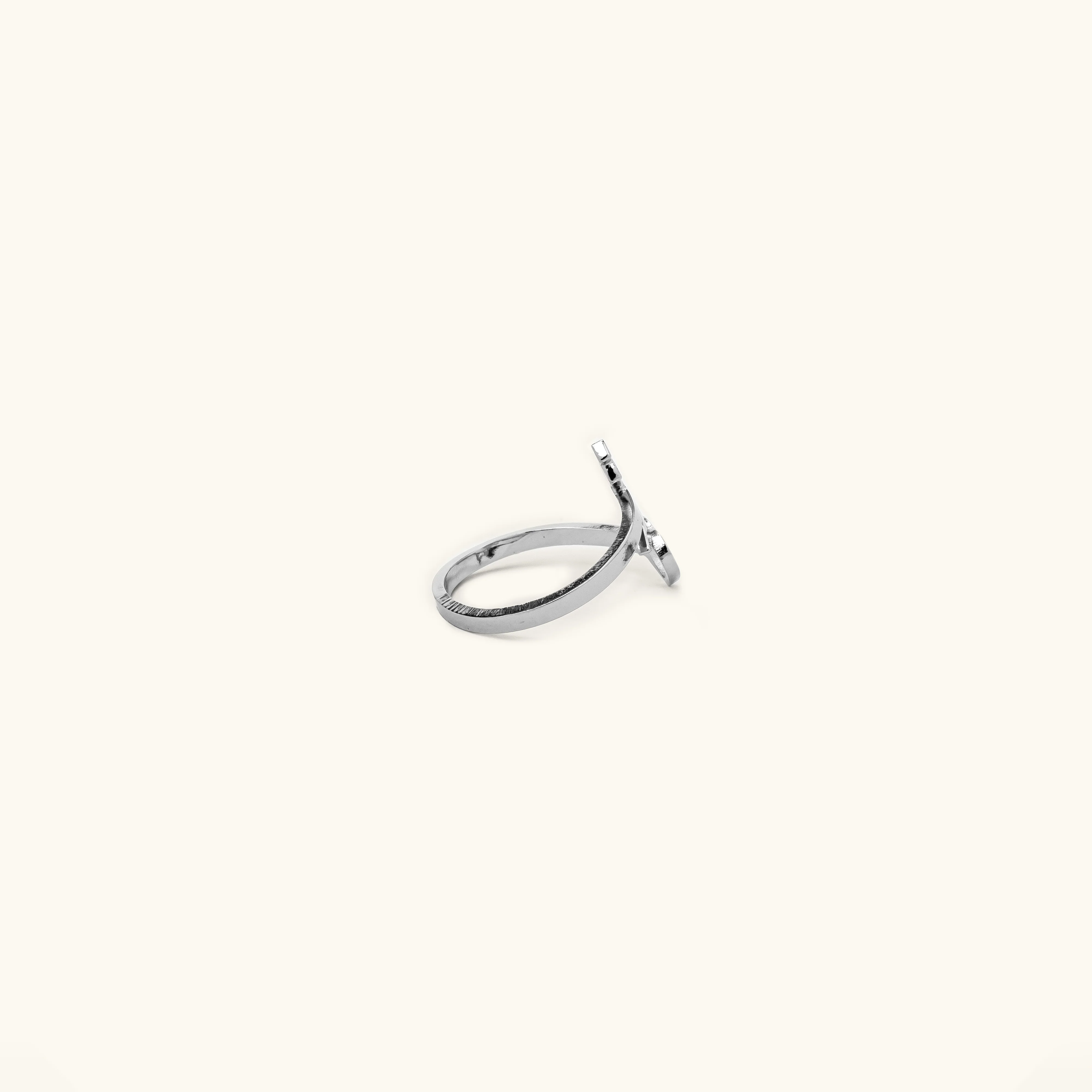 Initial Arabic Ring (Adjustable) - Image 6