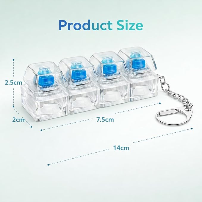 Keyboard Keychain - Image 2