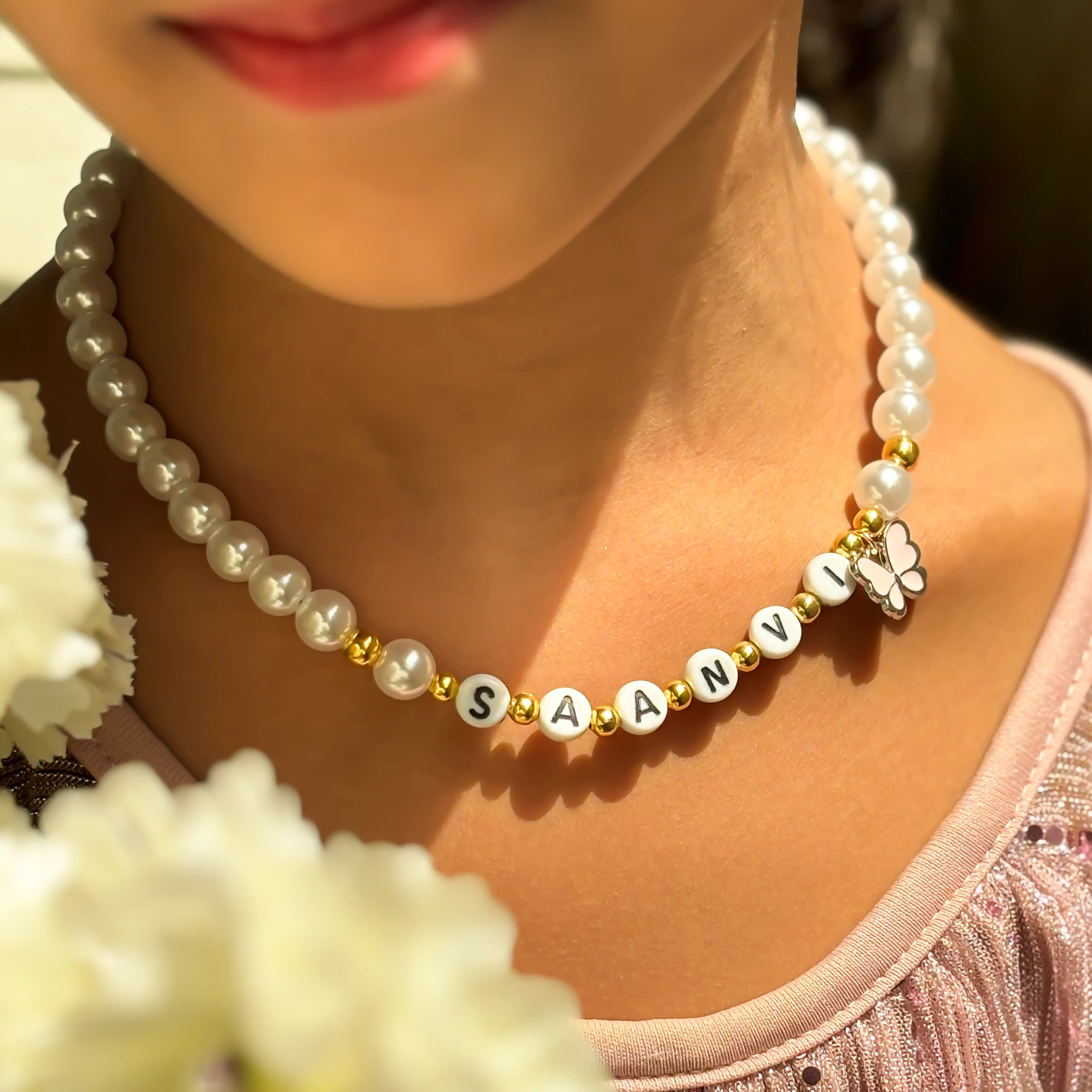 Kids Personalised Bead Necklace - Image 11
