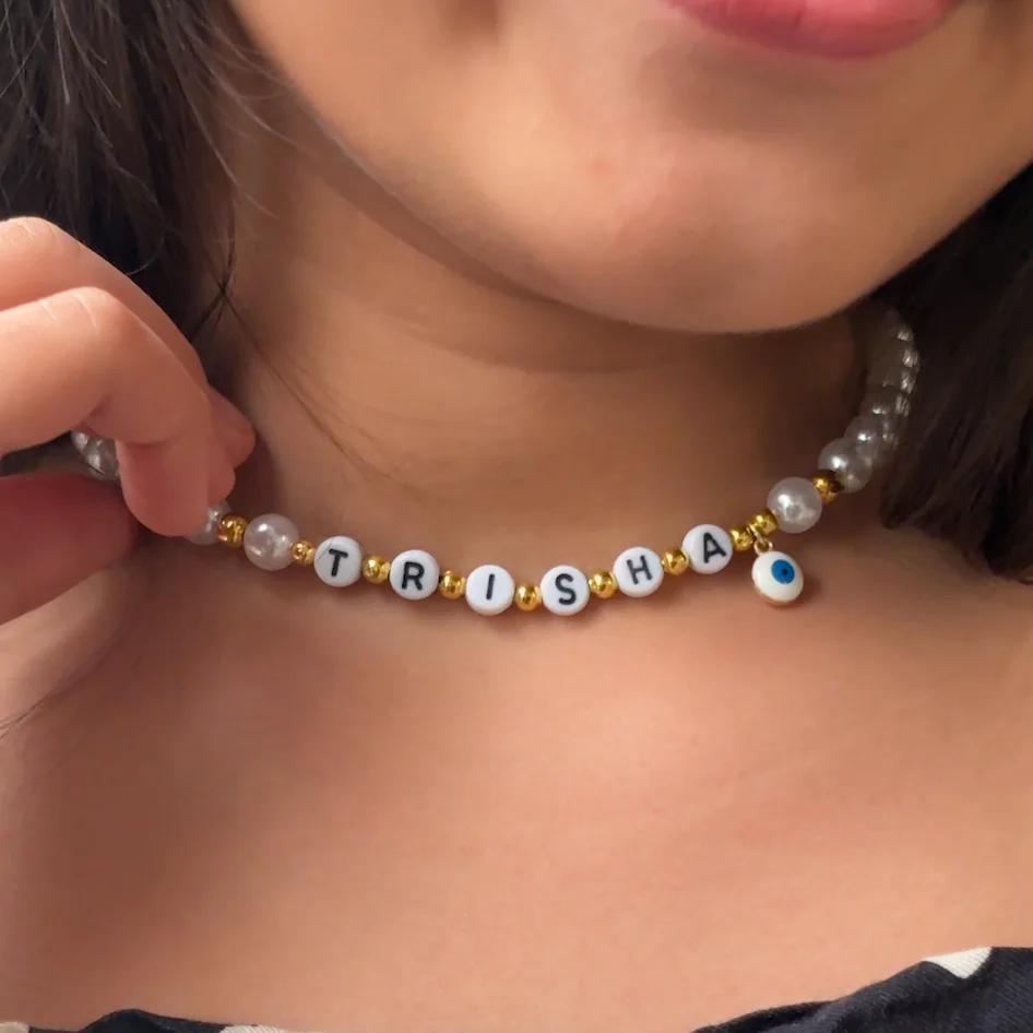 Kids Personalised Bead Necklace - Image 5
