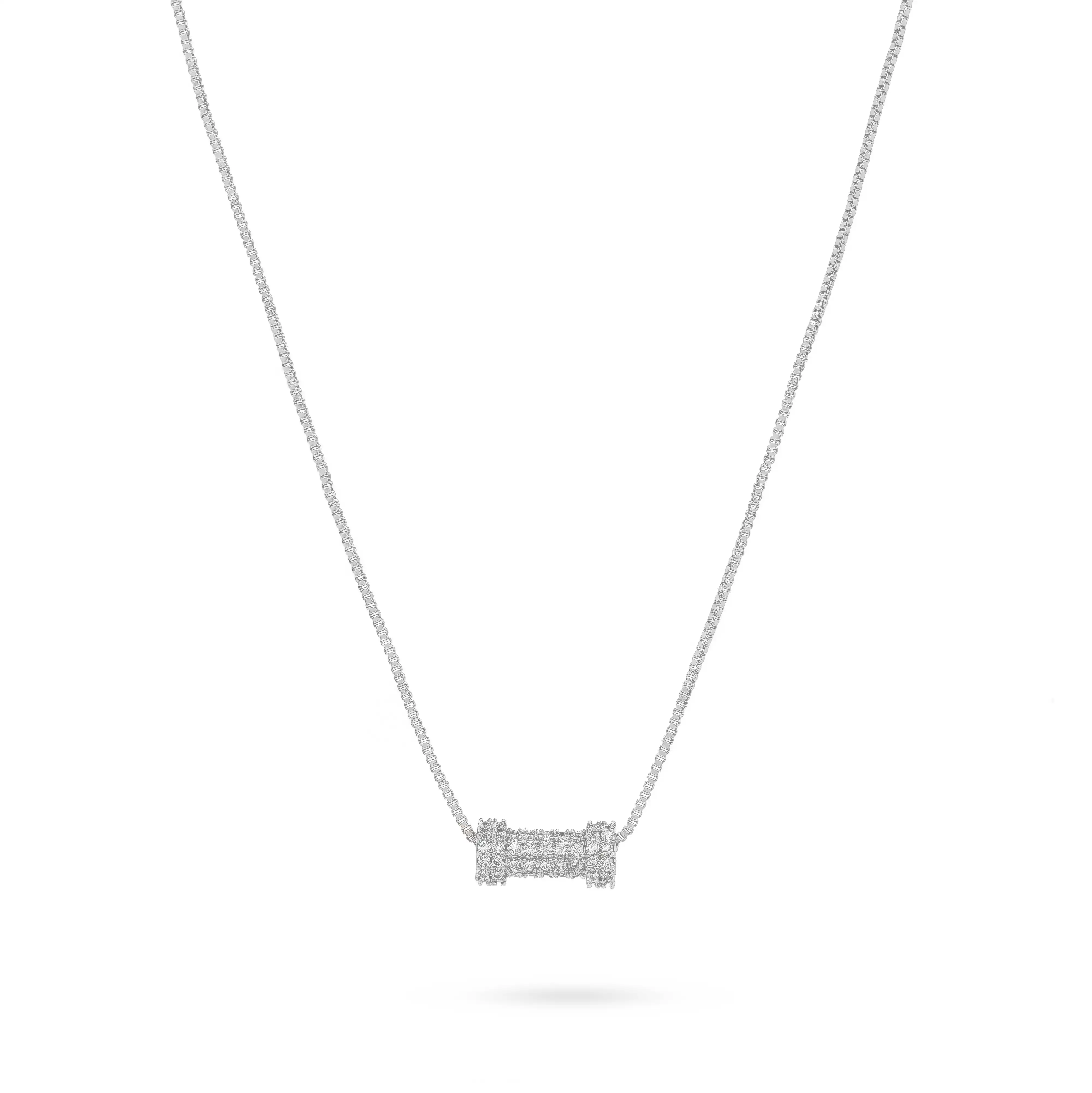 Lustre Tube Necklace - Image 13