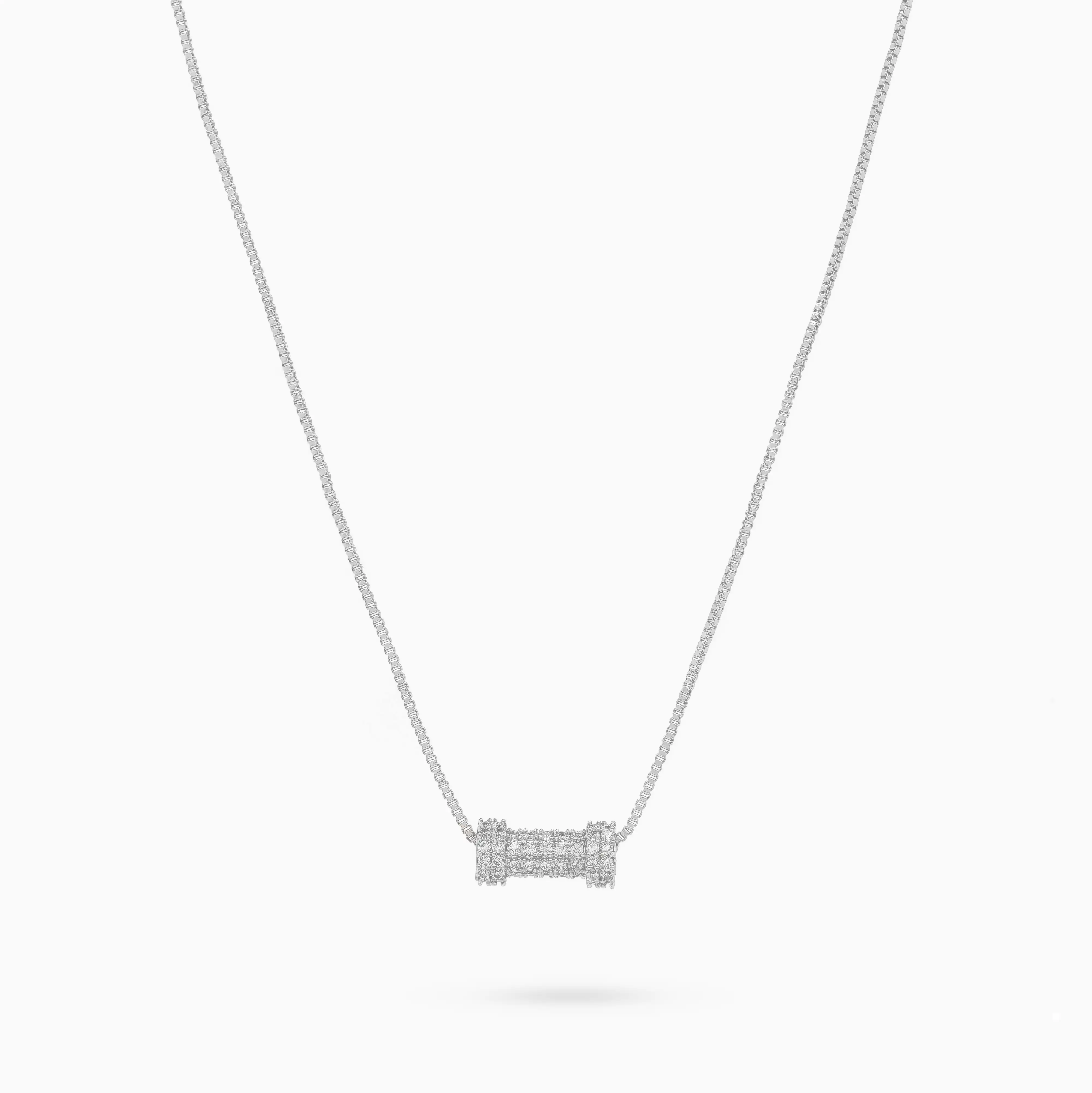 Lustre Tube Necklace - Image 2
