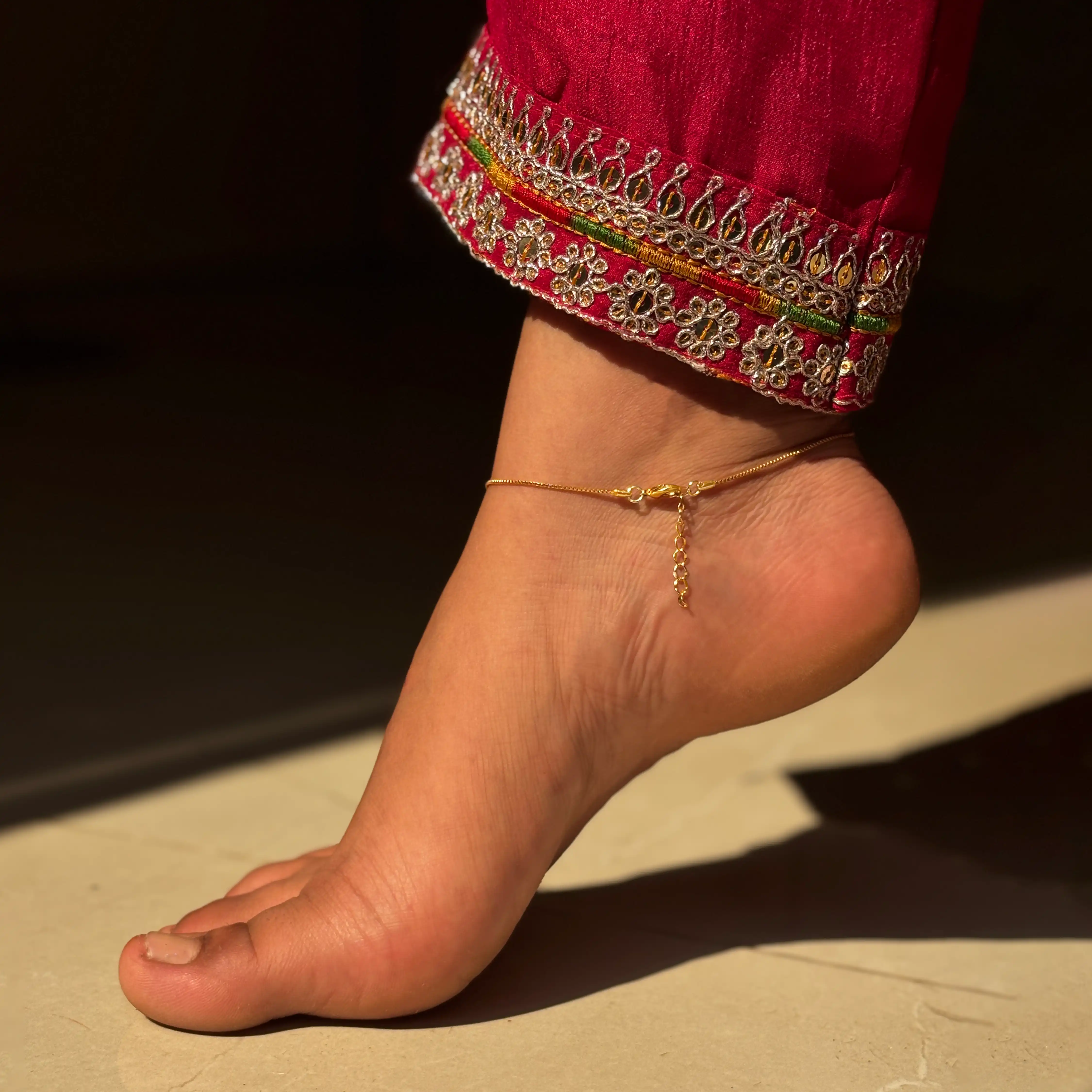 Morse Code Anklet - Image 3