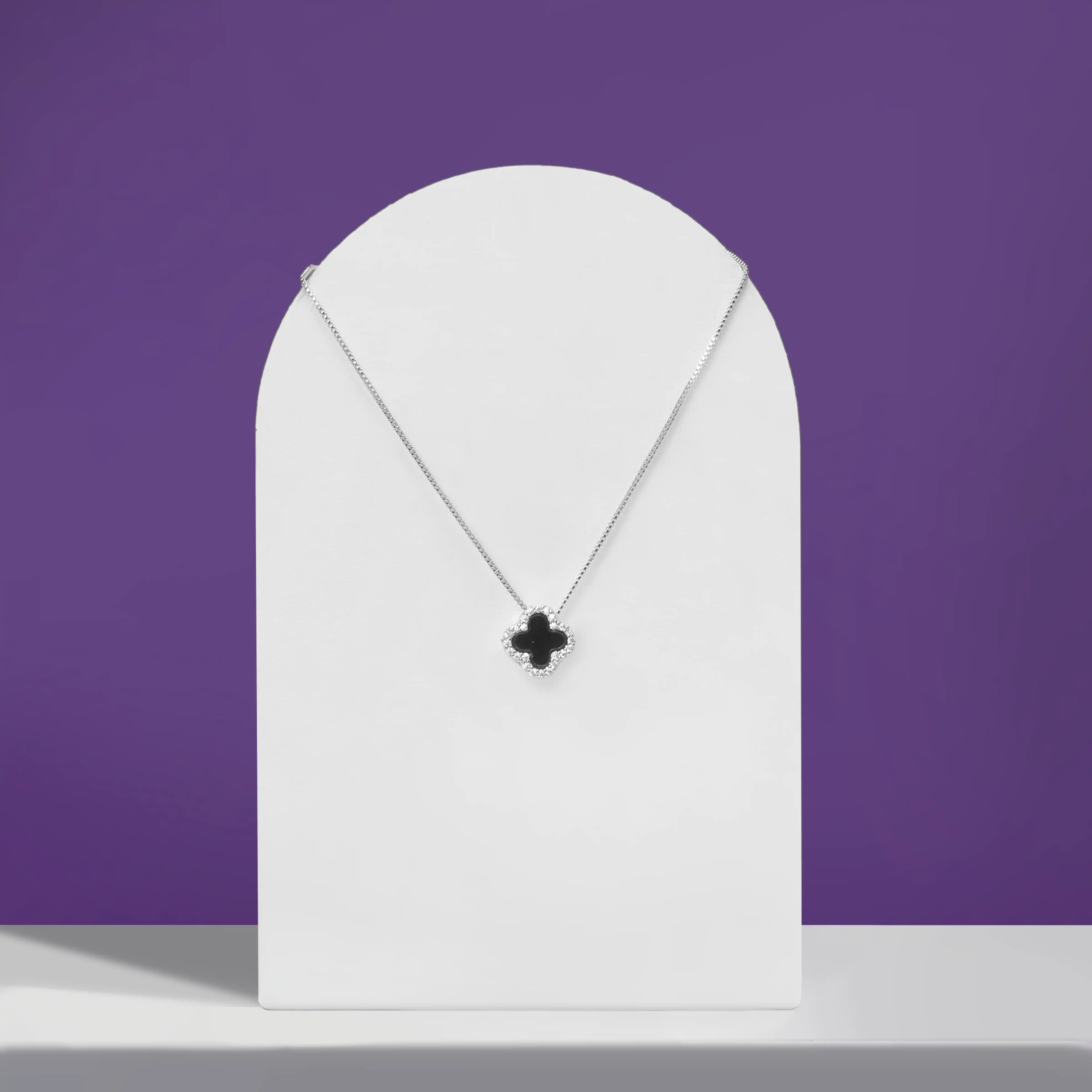 Mystic Charm Clover Necklace - Image 11