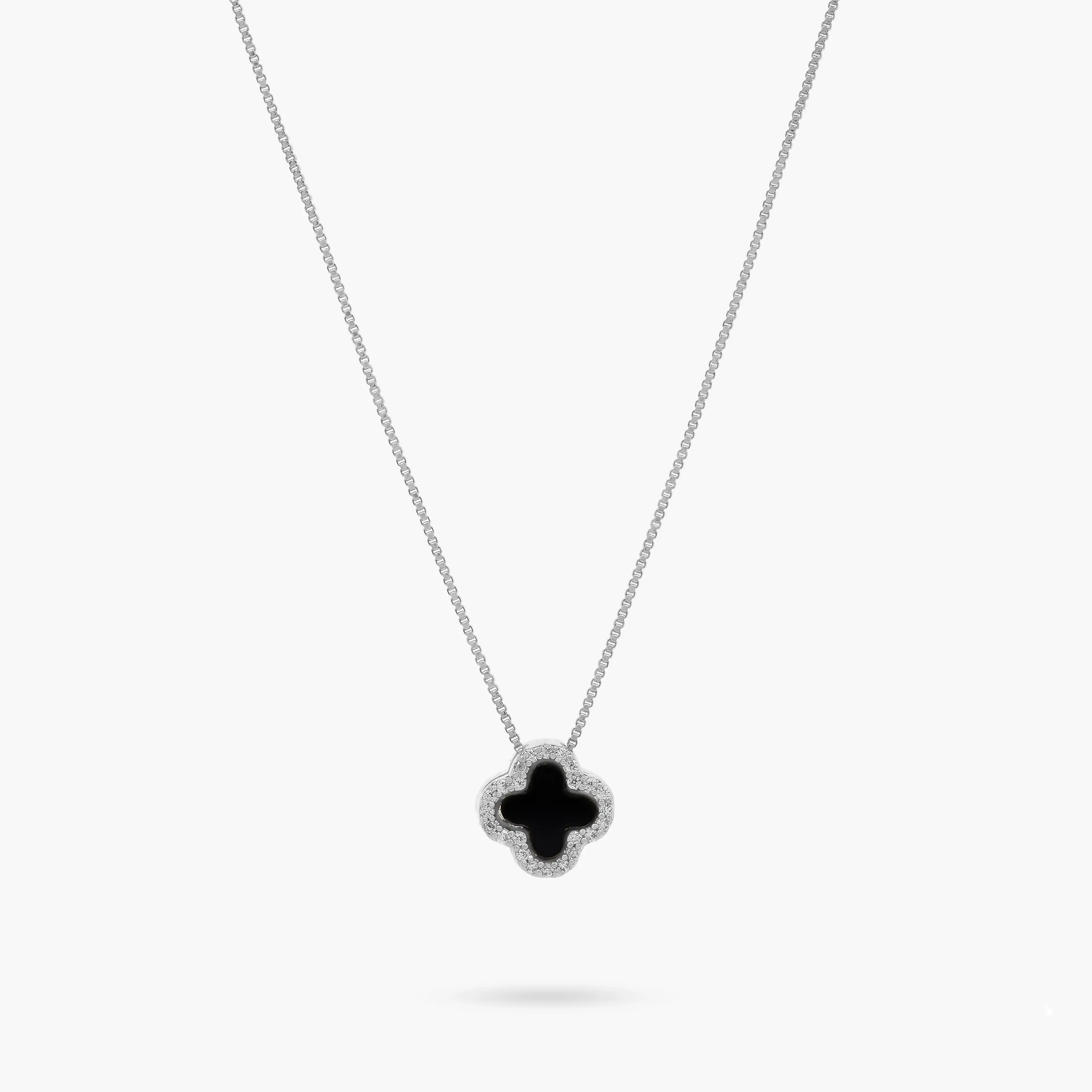 Mystic Charm Clover Necklace - Image 3