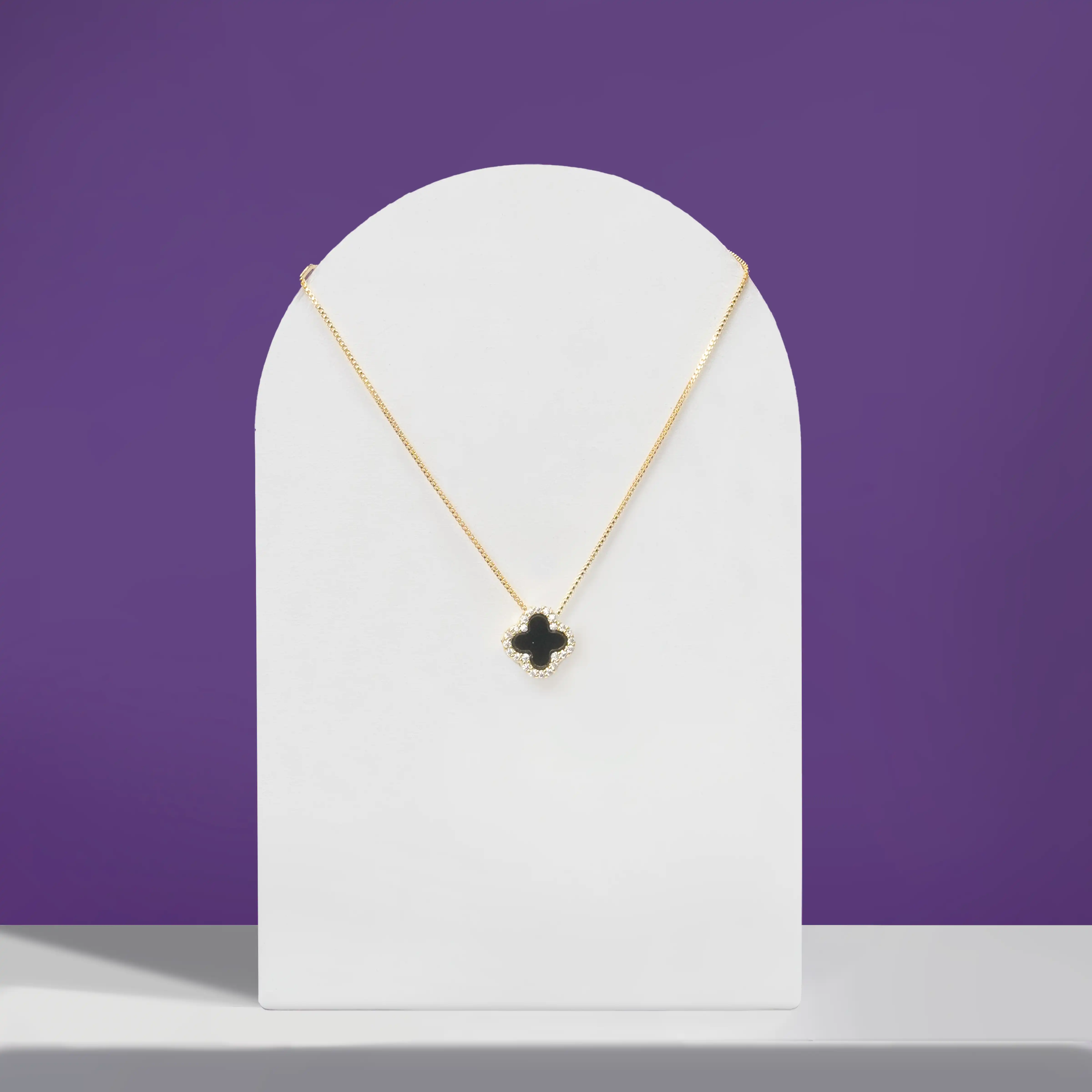 Mystic Charm Clover Necklace - Image 4