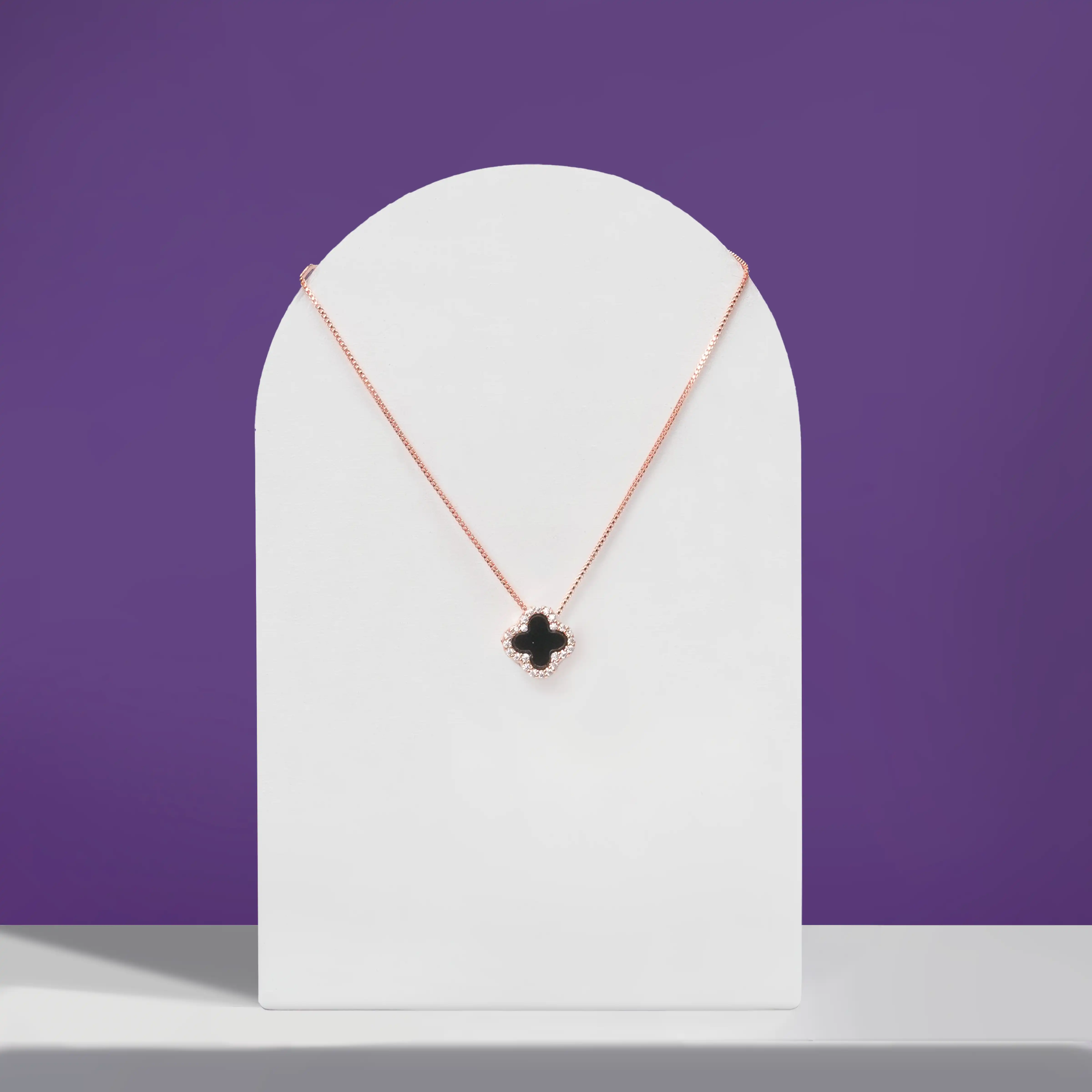 Mystic Charm Clover Necklace - Image 8