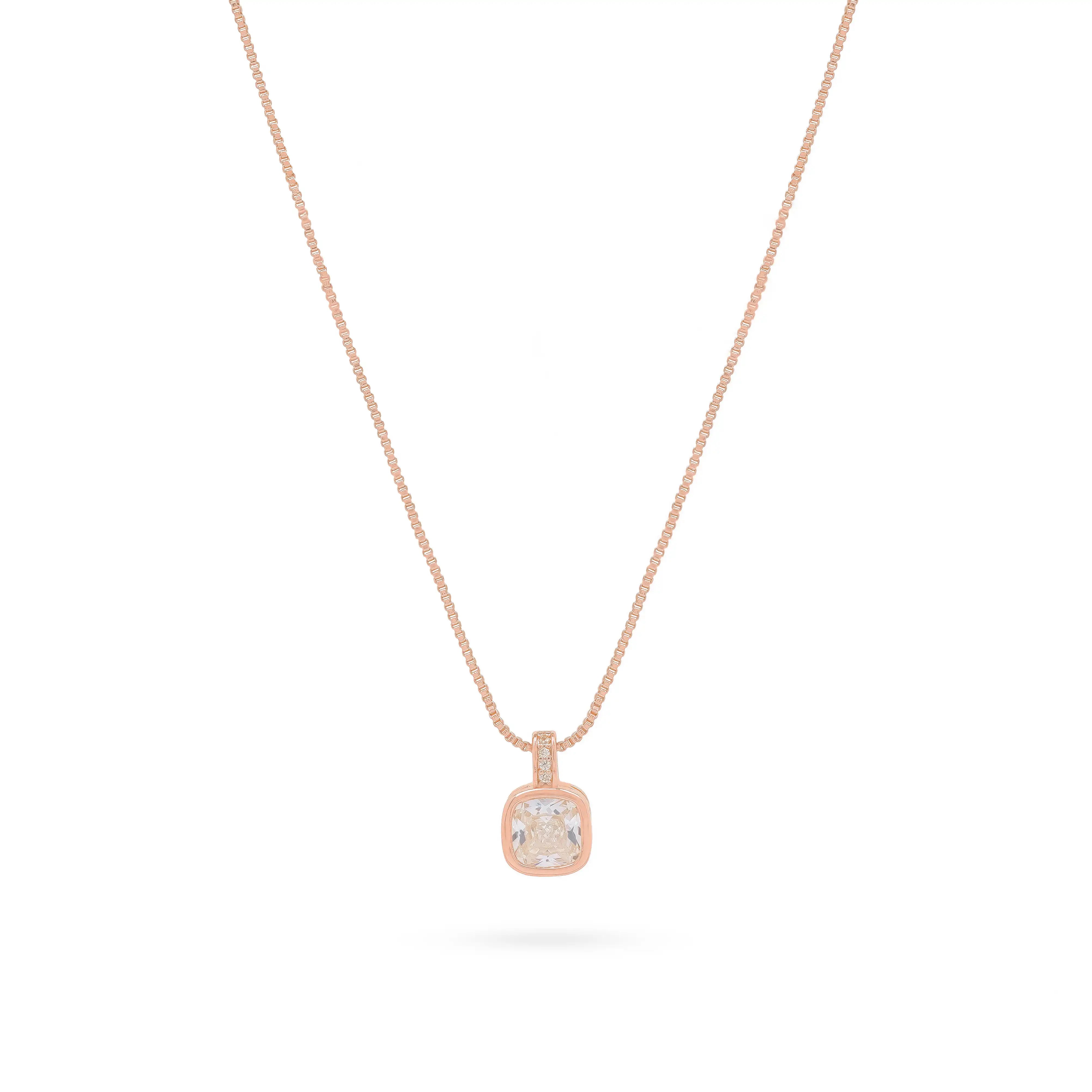Oval Diamond Necklace - Image 13