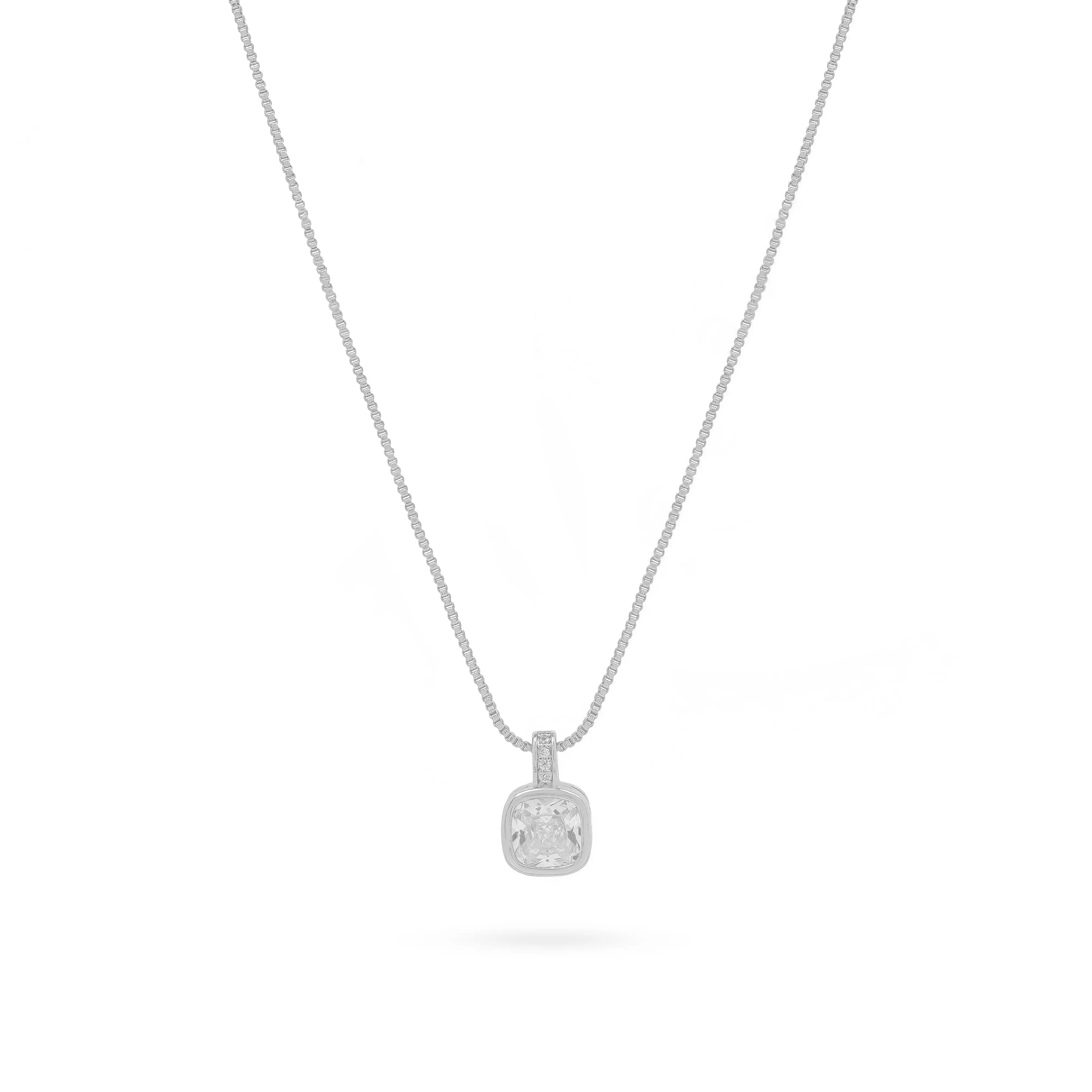 Oval Diamond Necklace - Image 14
