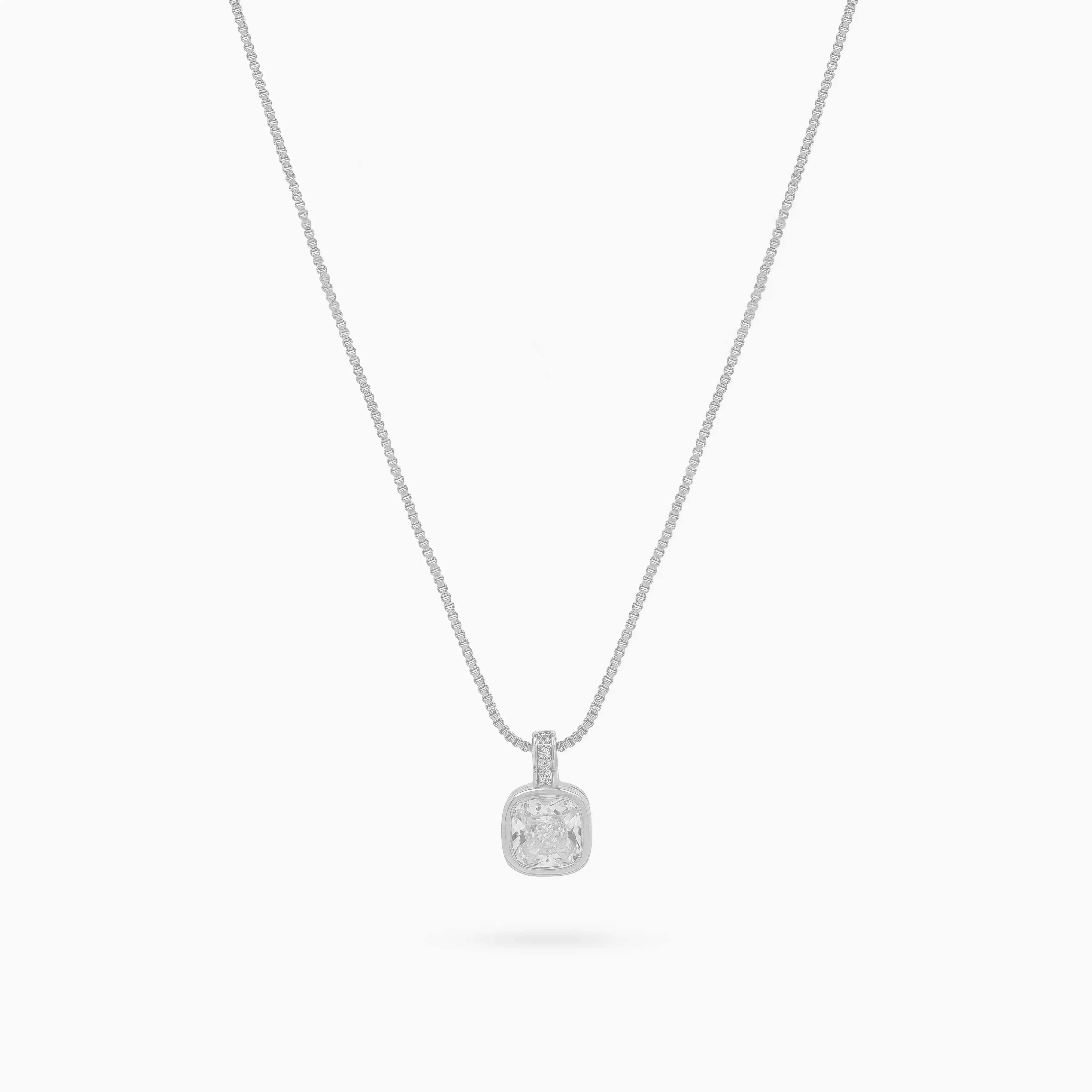 Oval Diamond Necklace - Image 2