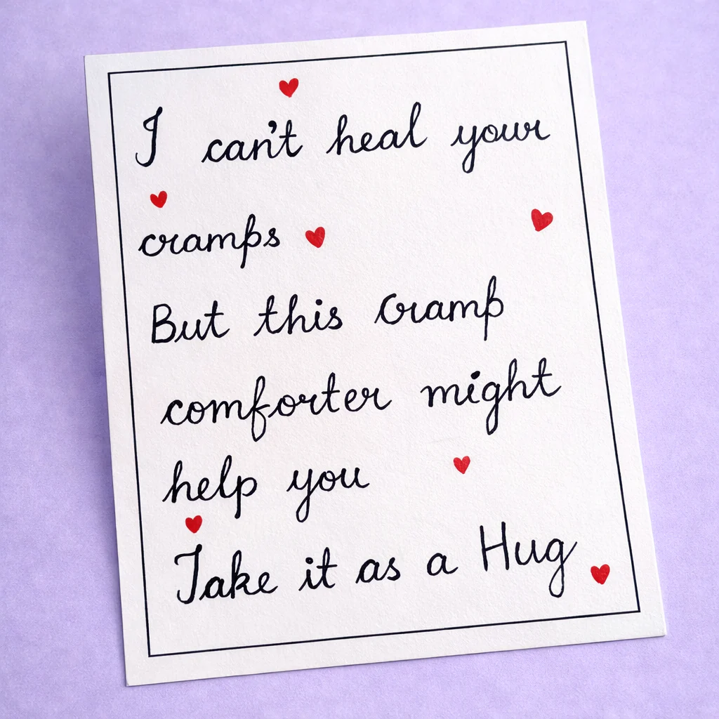 Period Cramp Comfort Heating Pad Hamper - Image 3
