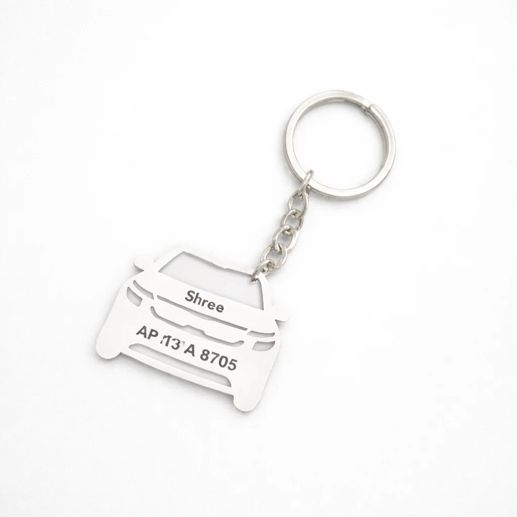 Personalised Car Keychain - Image 3