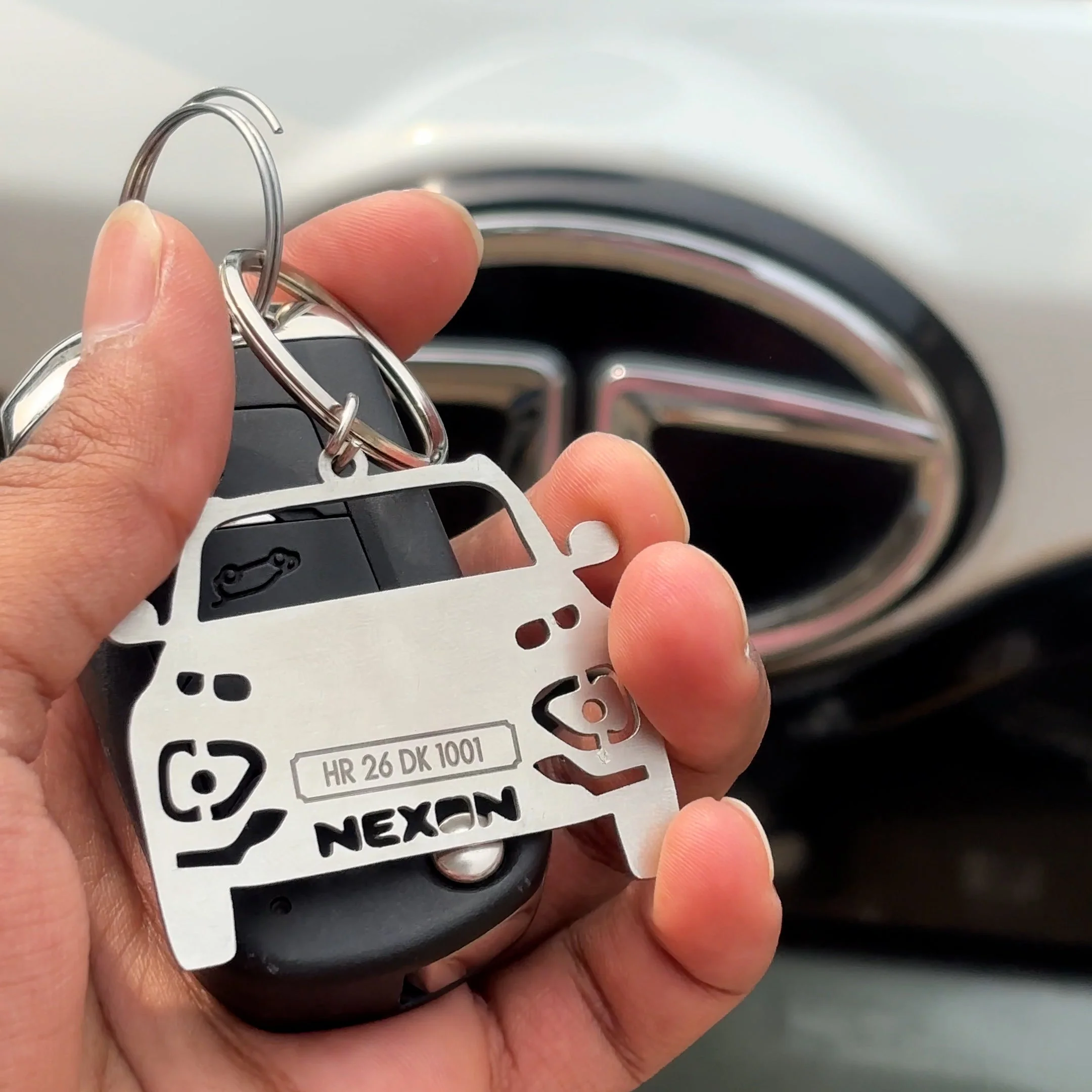 Personalised Car Keychain - Image 4