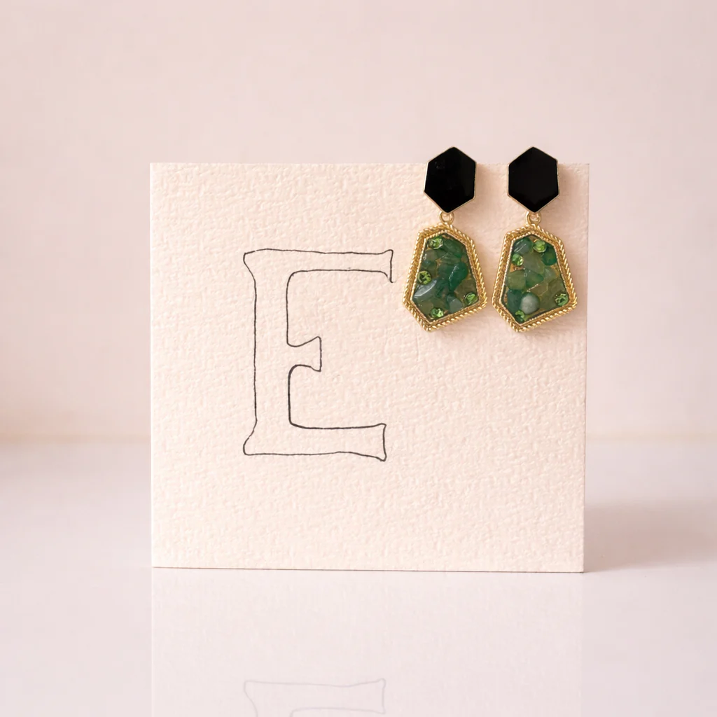 Personalised Name Earring Hamper - Image 3
