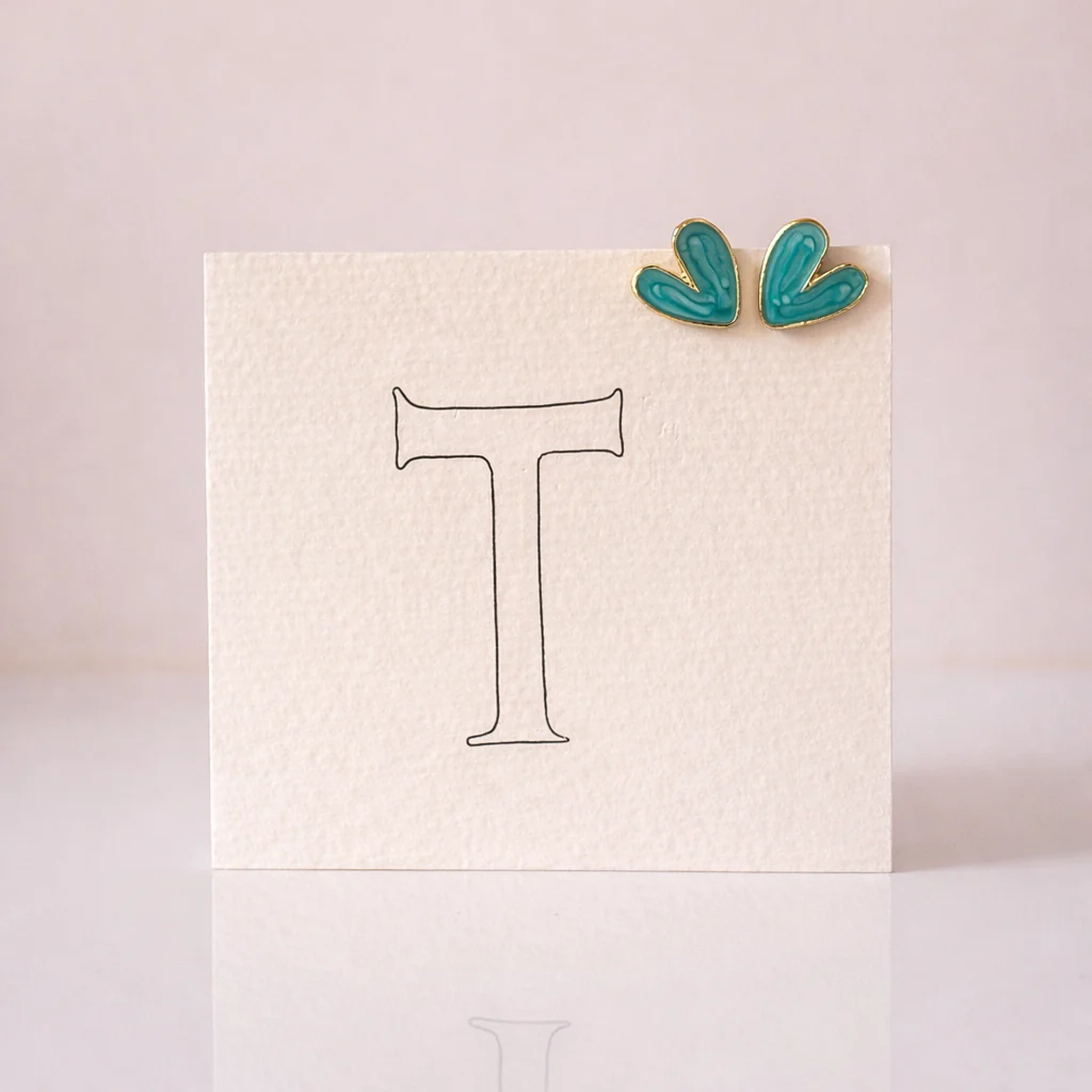 Personalised Name Earring Hamper - Image 4