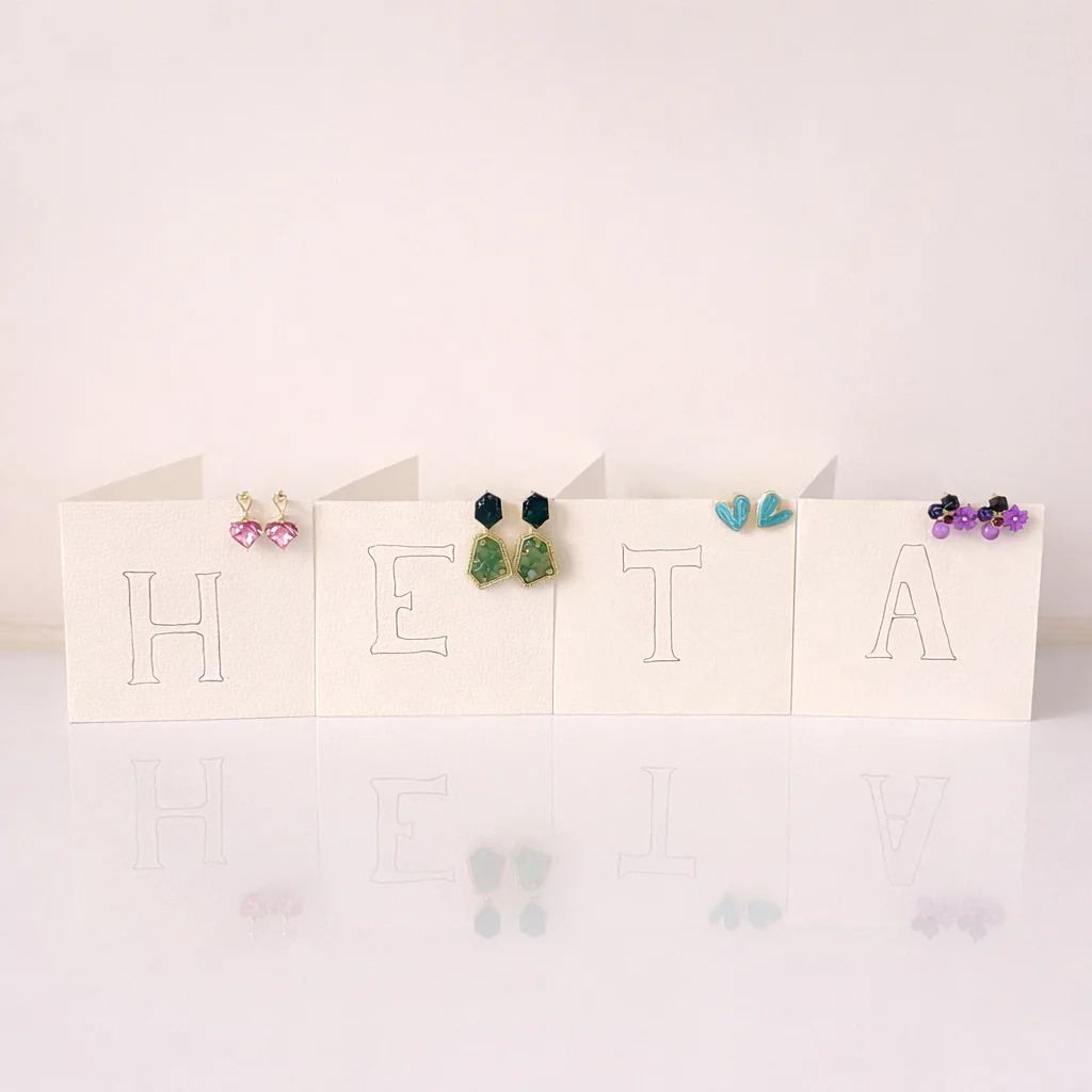Personalised Name Earring Hamper - Image 6