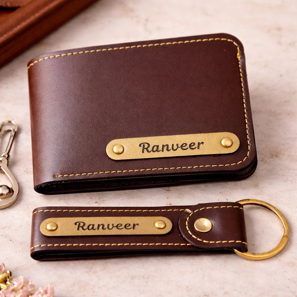 Personalised Wallet & Keychain - Image 3