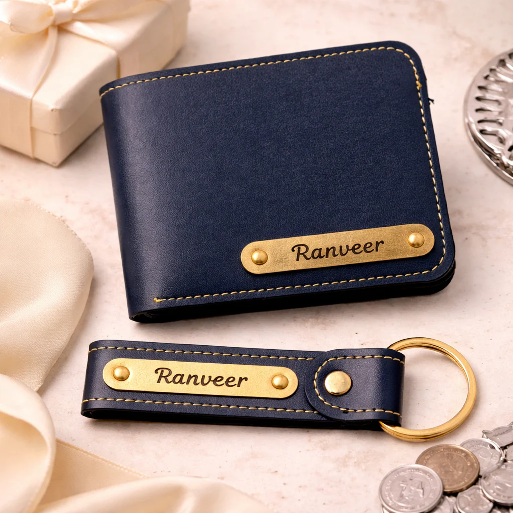 Personalised Wallet & Keychain - Image 4