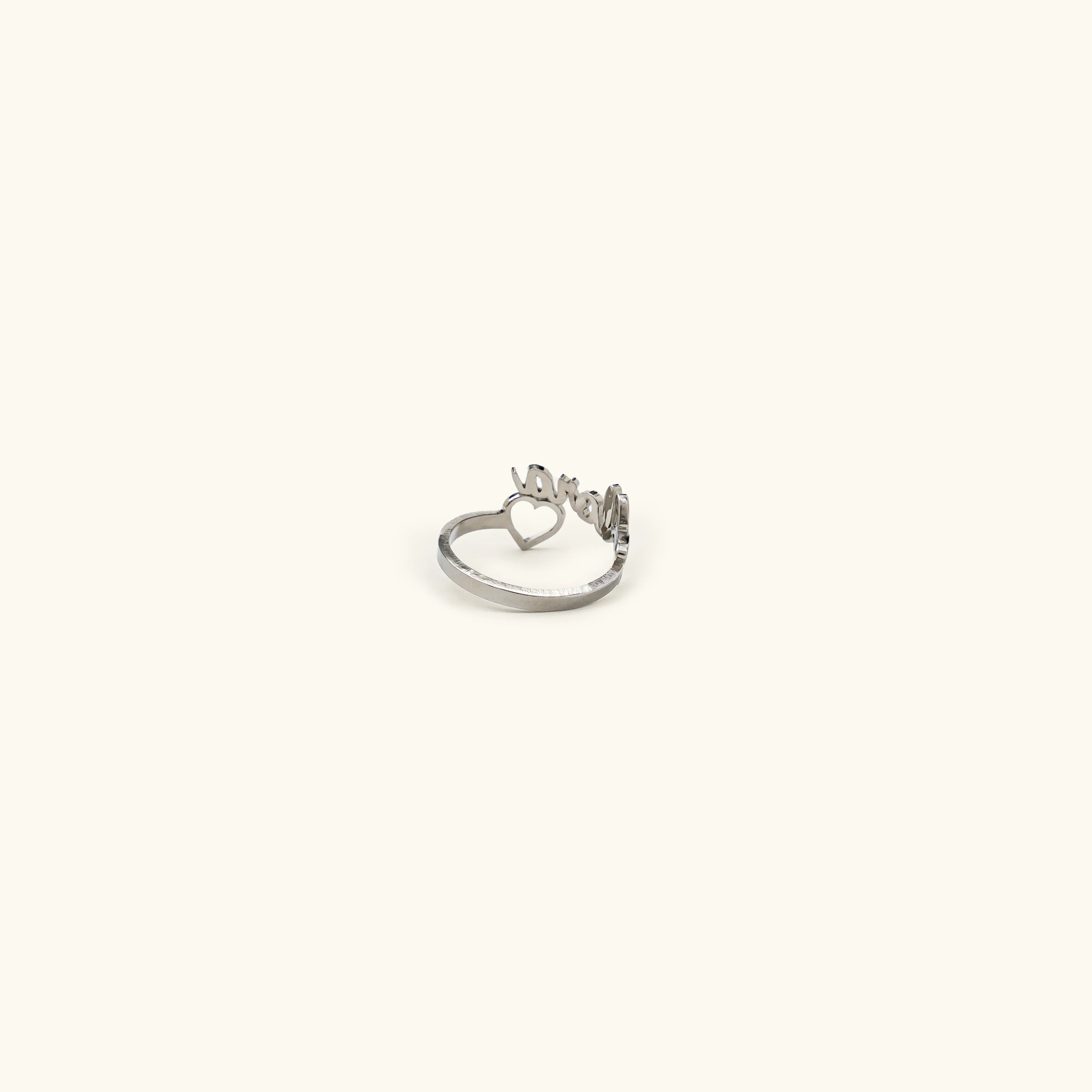 Heart Name Ring (Adjustable) - Image 6