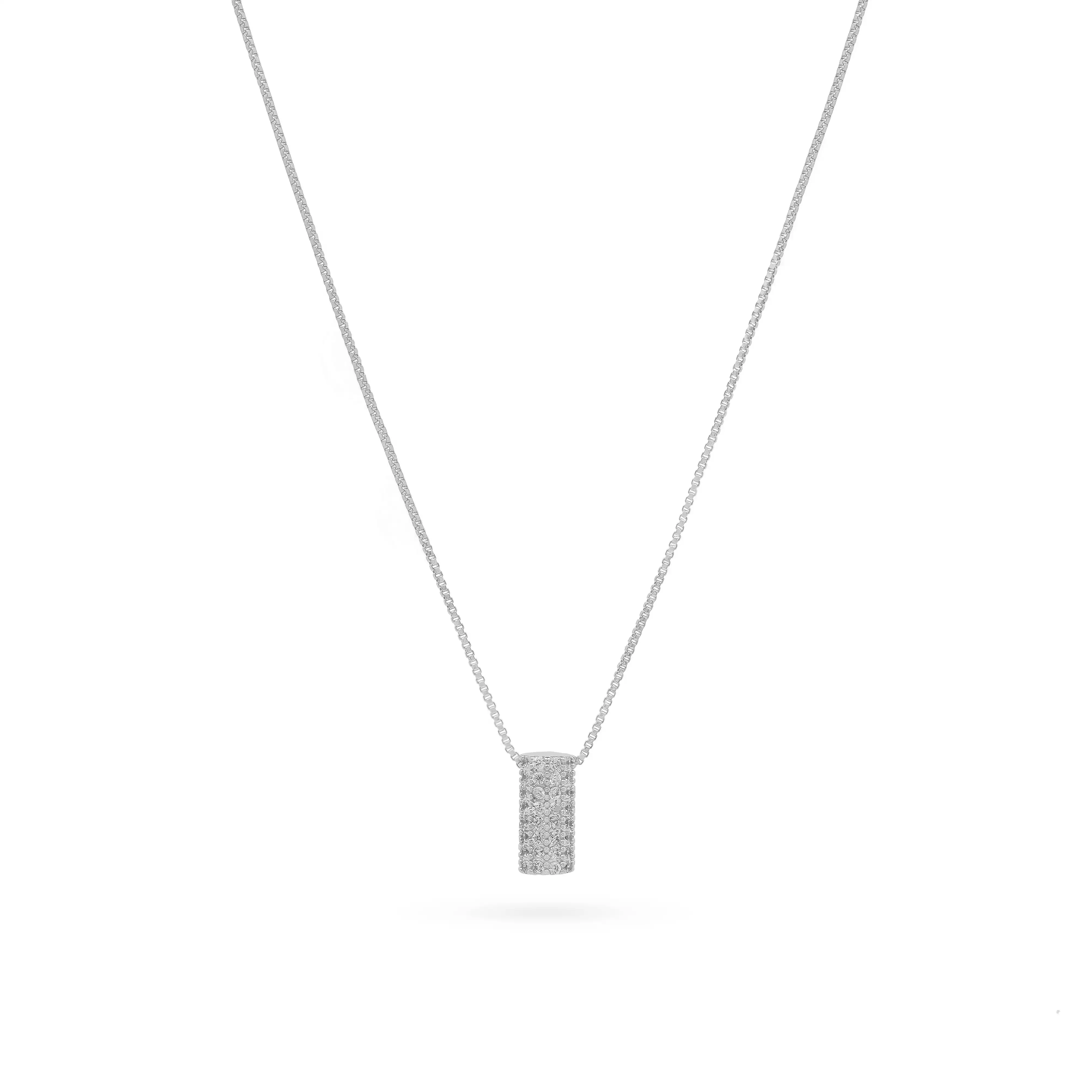 Sparkling Solitaire Necklace - Image 13